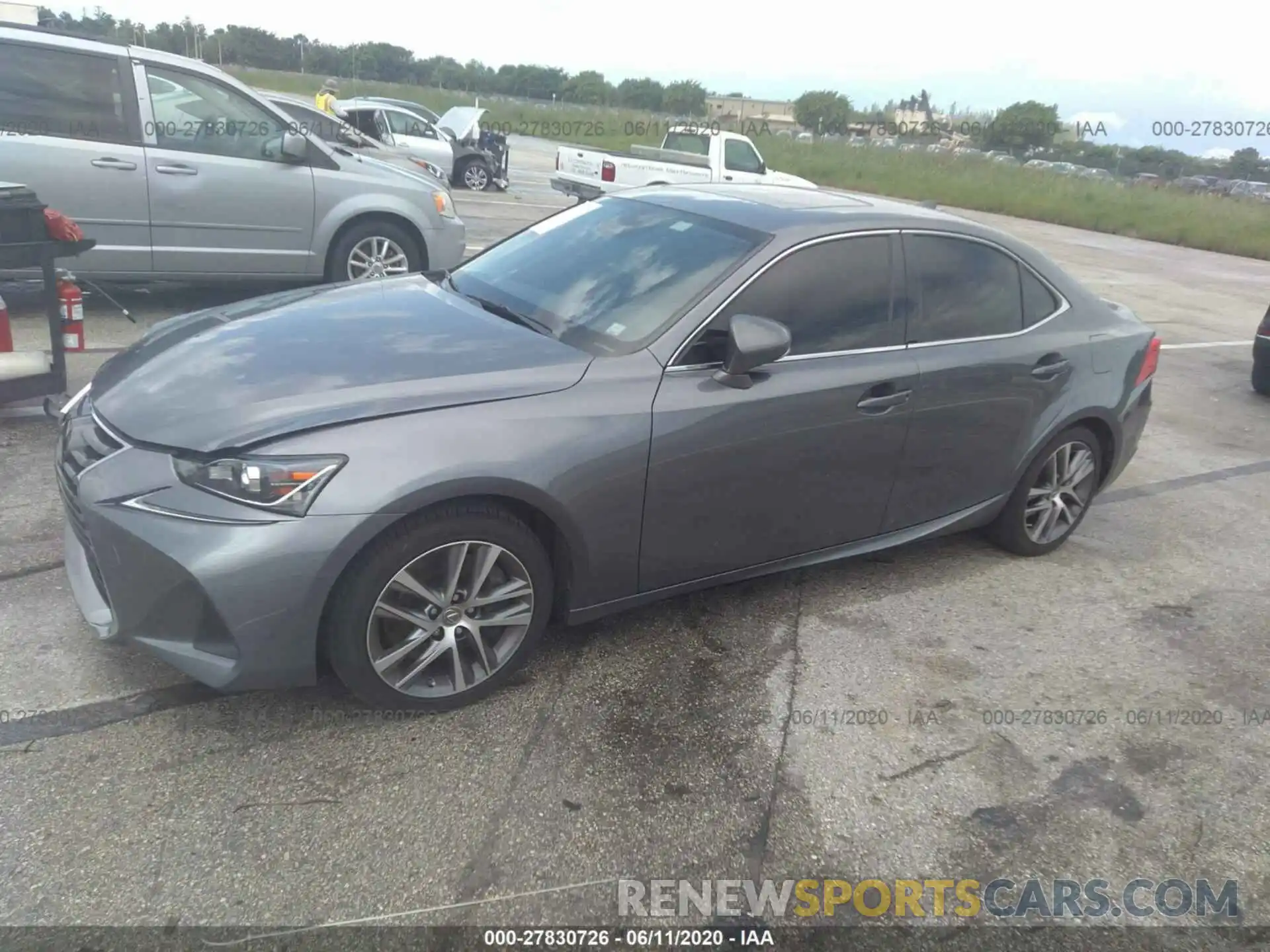 2 Photograph of a damaged car JTHBA1D21K5084146 LEXUS IS 2019