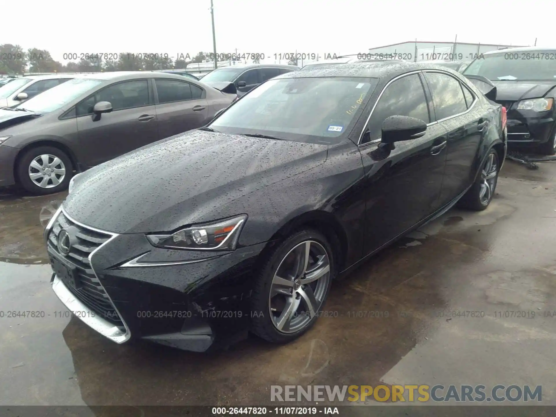 2 Photograph of a damaged car JTHBA1D21K5084762 LEXUS IS 2019