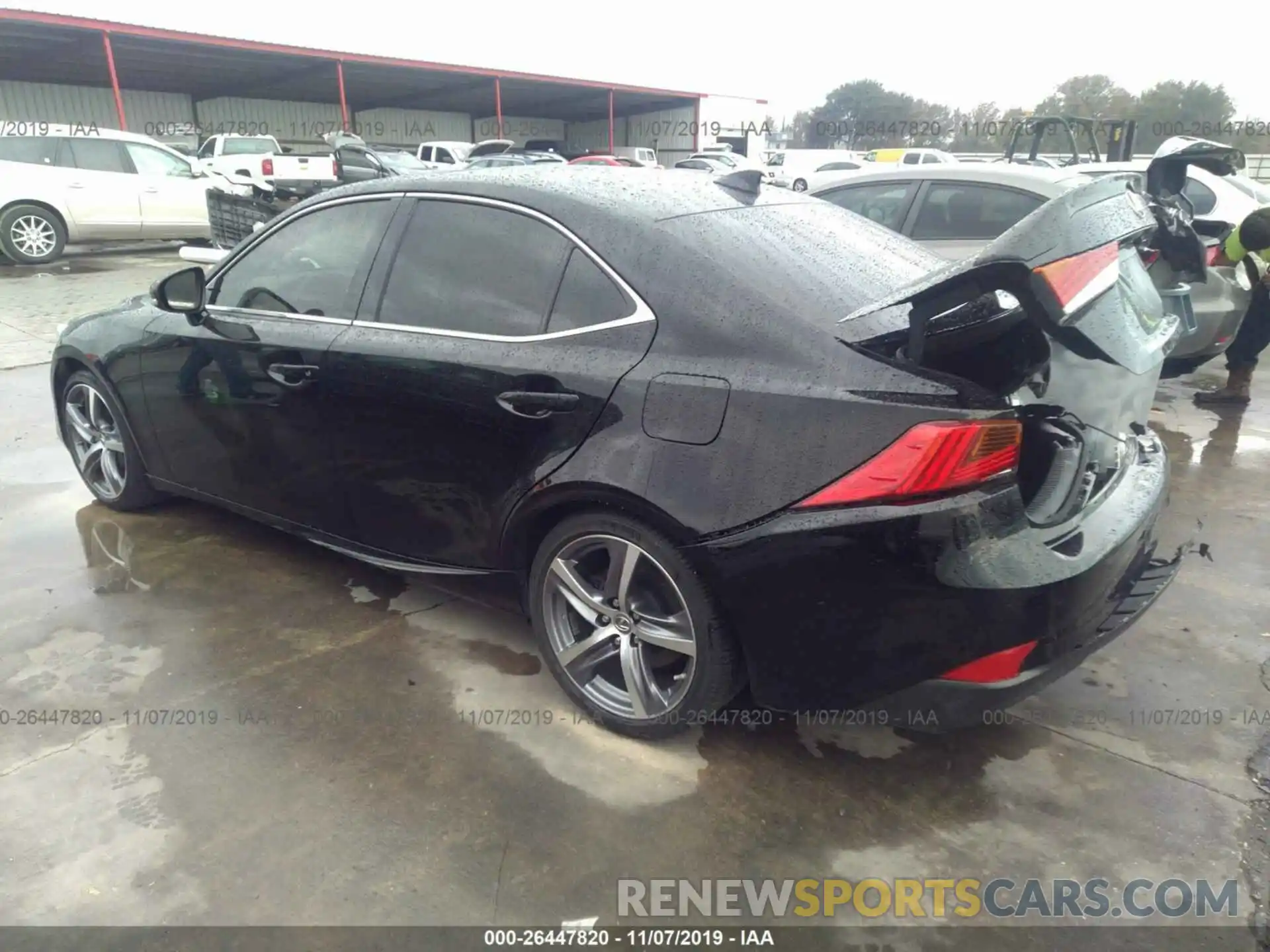 3 Photograph of a damaged car JTHBA1D21K5084762 LEXUS IS 2019