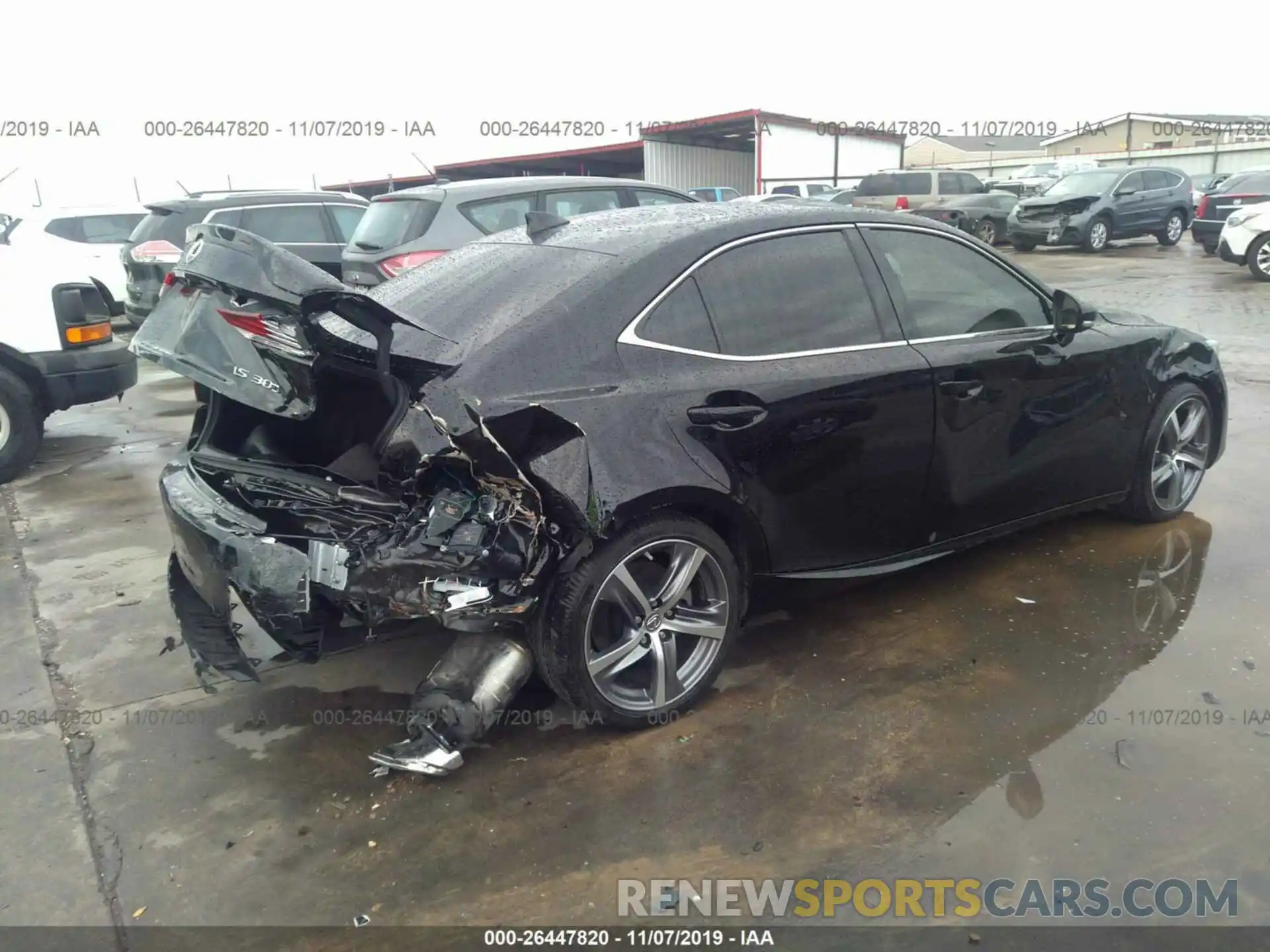 4 Photograph of a damaged car JTHBA1D21K5084762 LEXUS IS 2019