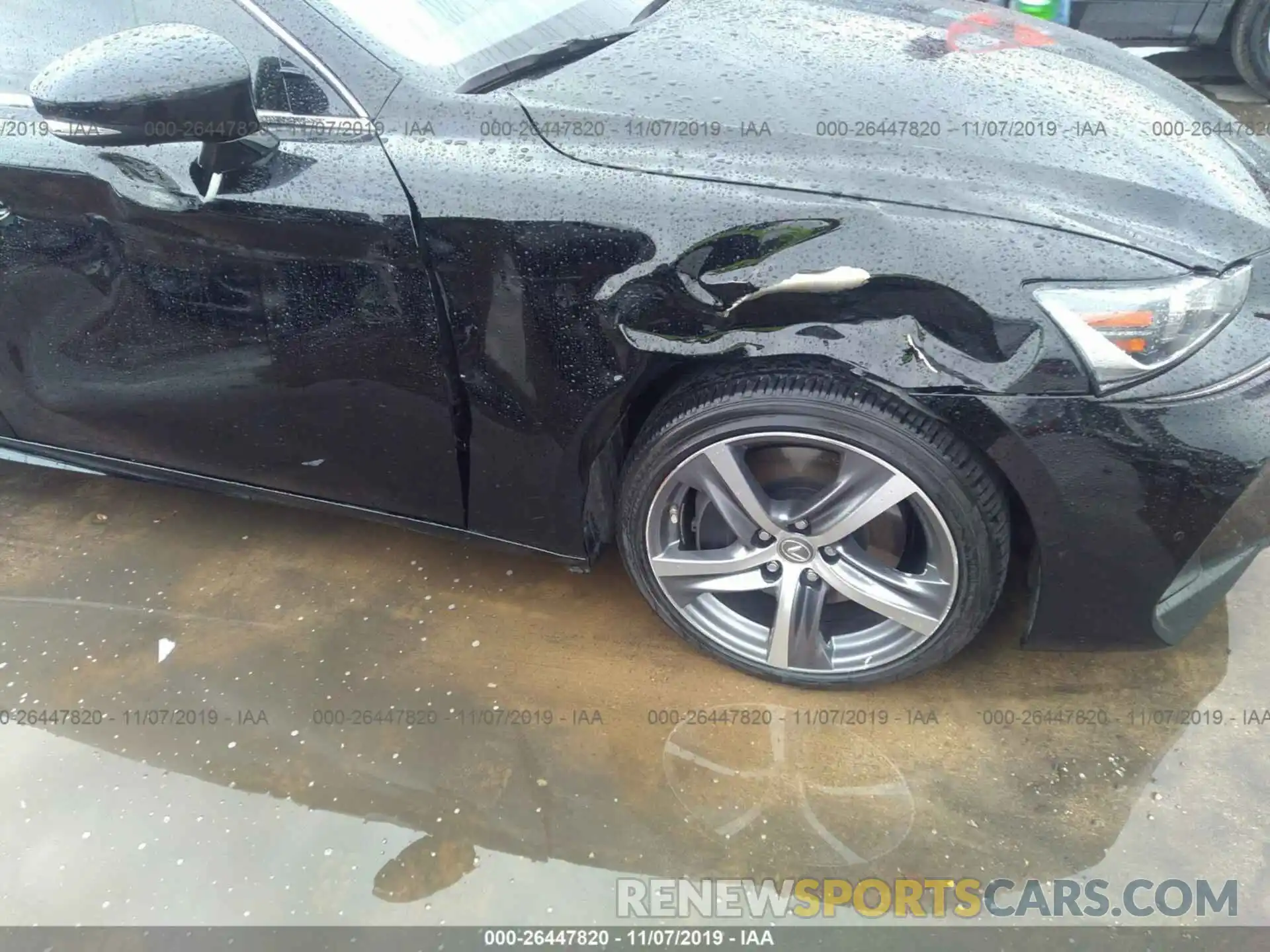 6 Photograph of a damaged car JTHBA1D21K5084762 LEXUS IS 2019