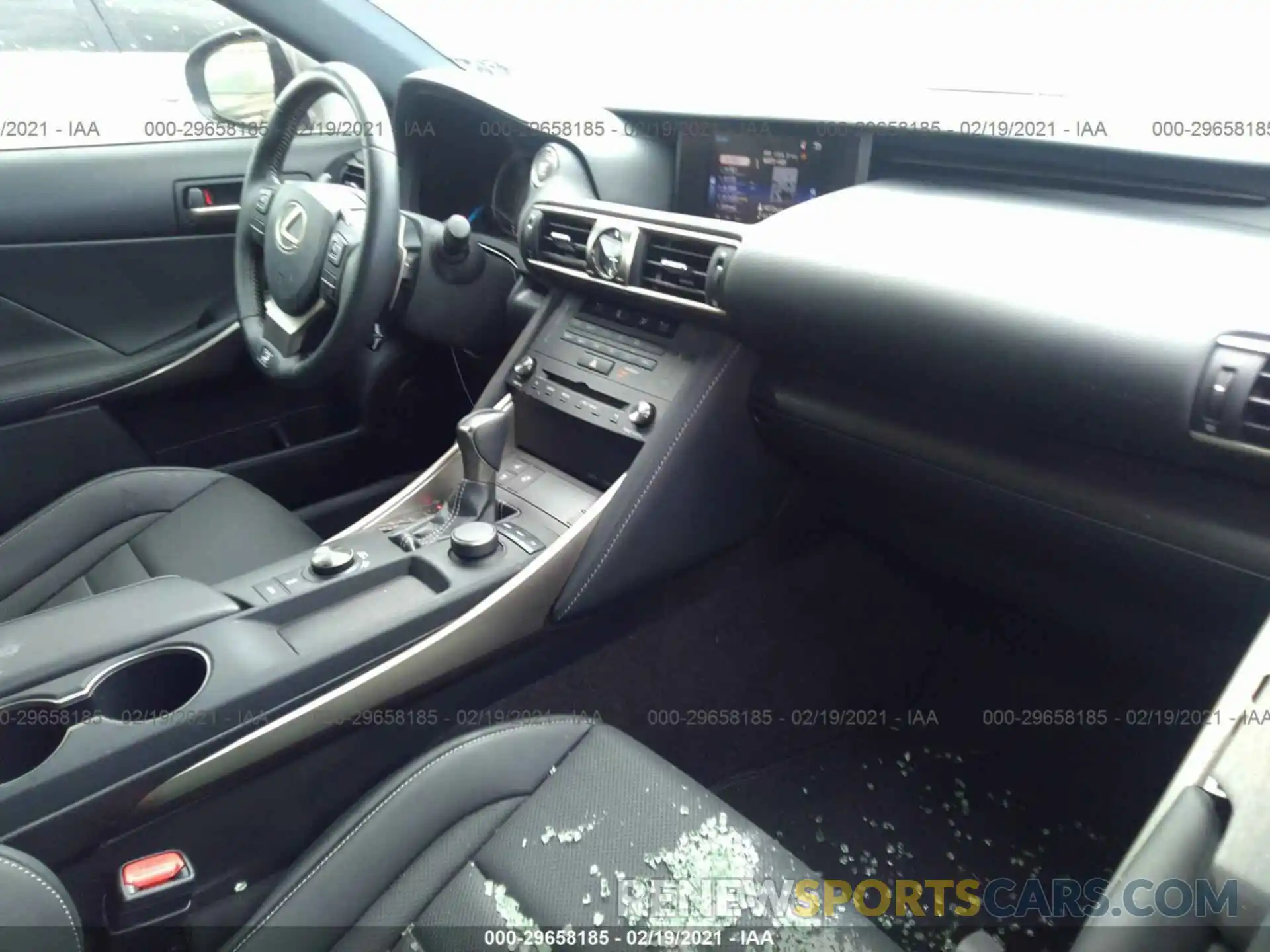 5 Photograph of a damaged car JTHBA1D21K5085801 LEXUS IS 2019