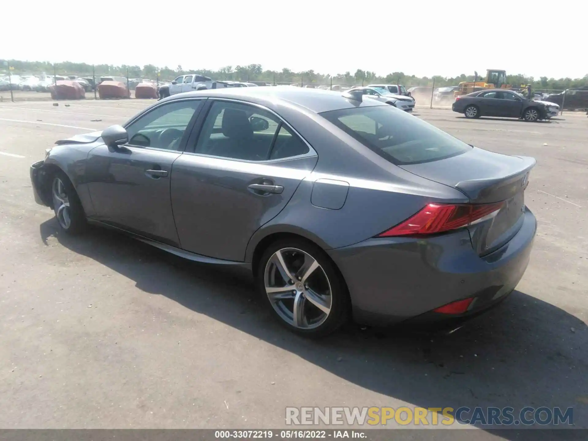 3 Photograph of a damaged car JTHBA1D21K5086527 LEXUS IS 2019