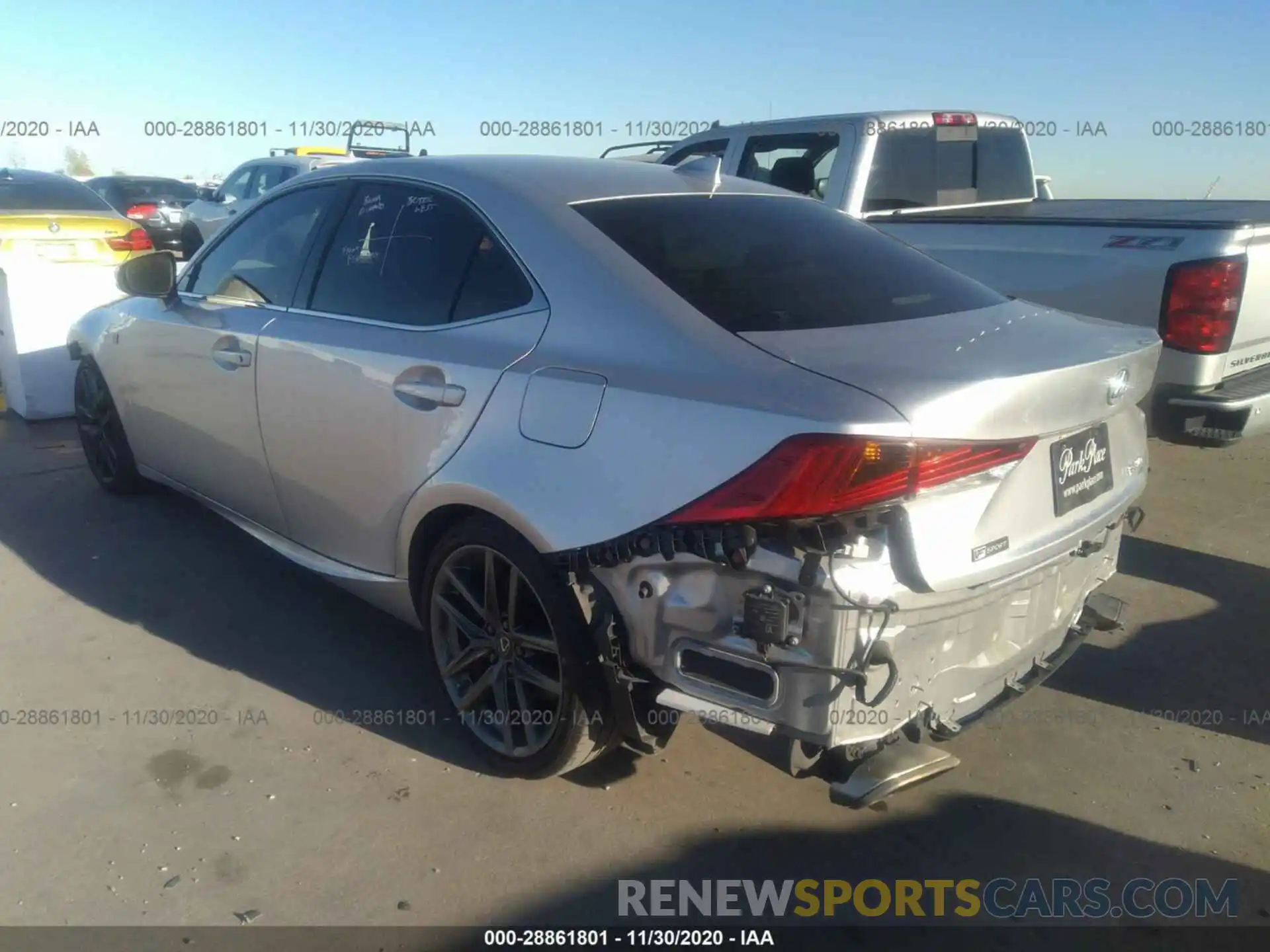 3 Фотография поврежденного автомобиля JTHBA1D21K5087015 LEXUS IS 2019