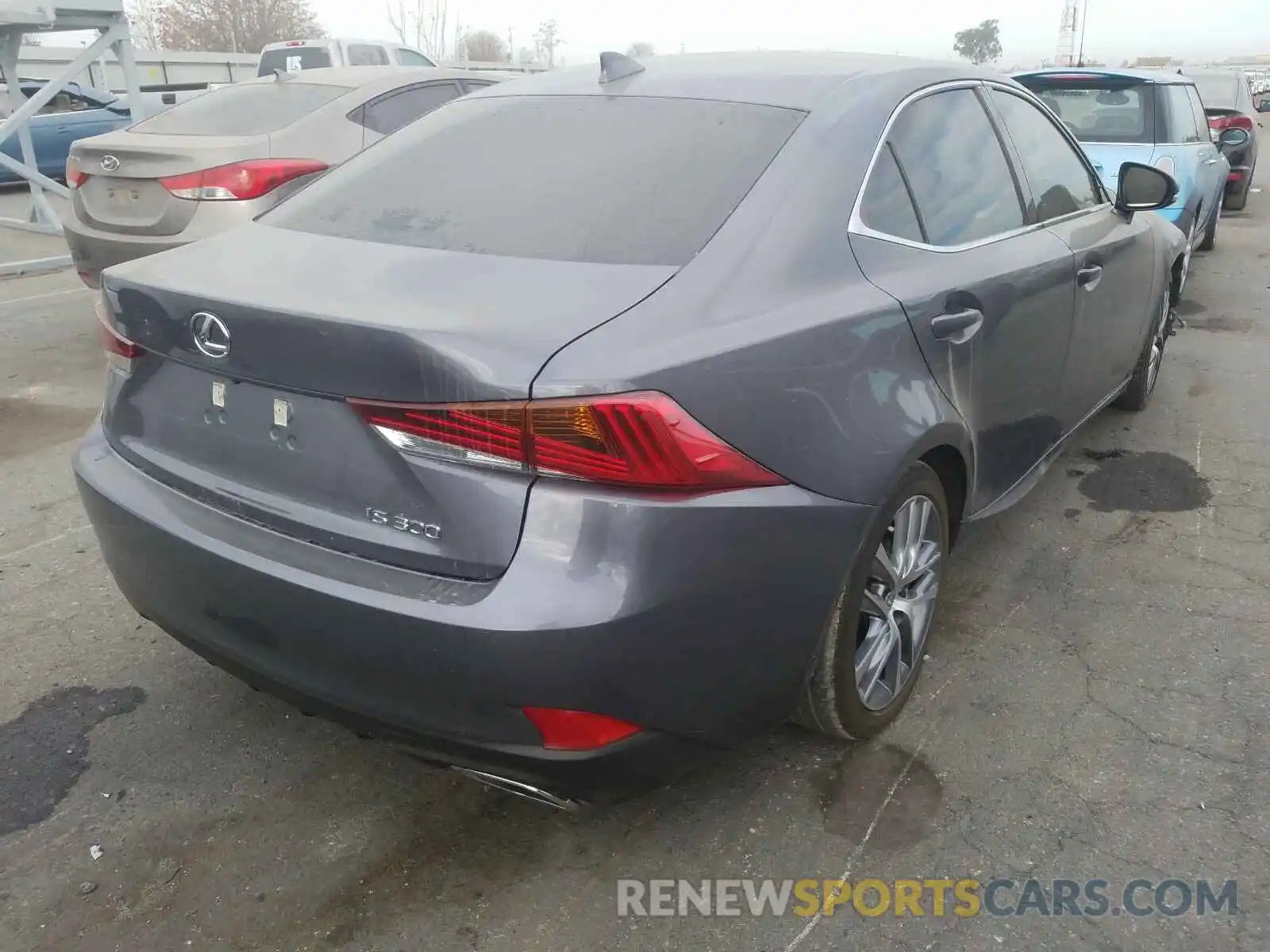 4 Фотография поврежденного автомобиля JTHBA1D21K5090318 LEXUS IS 2019