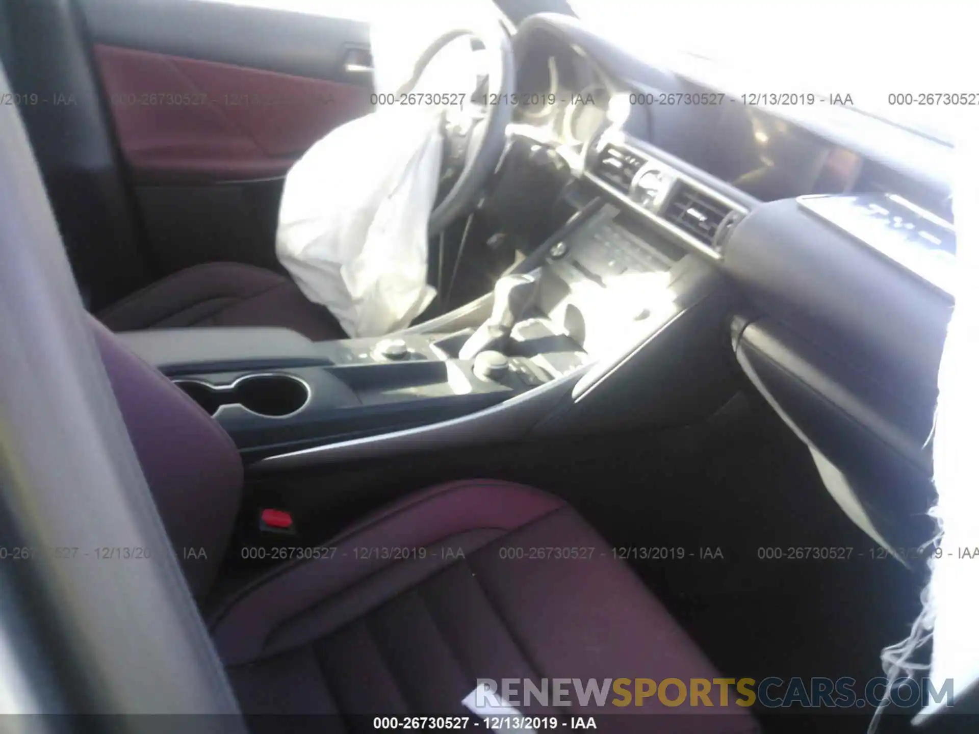 5 Photograph of a damaged car JTHBA1D21K5090349 LEXUS IS 2019