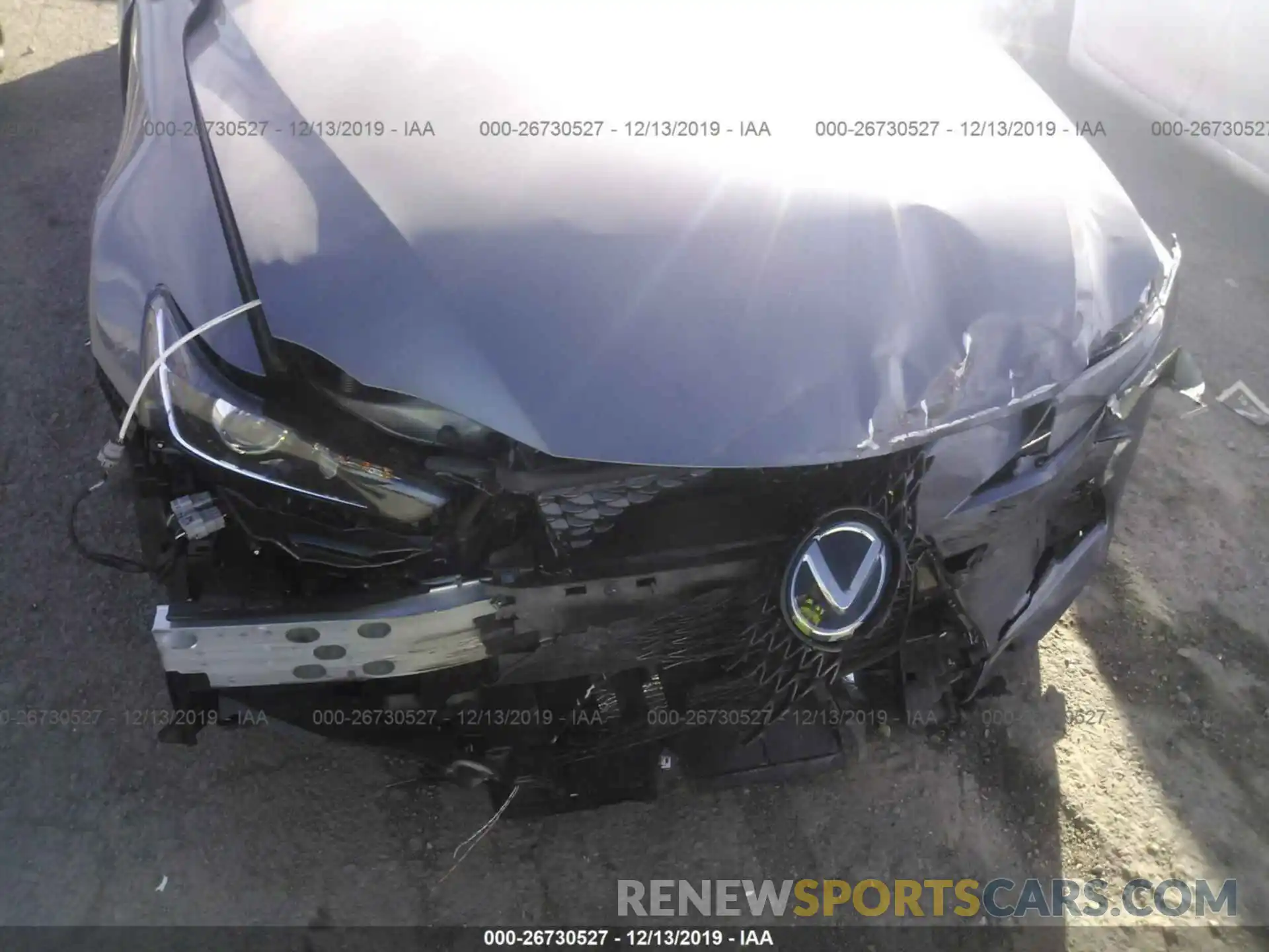 6 Photograph of a damaged car JTHBA1D21K5090349 LEXUS IS 2019