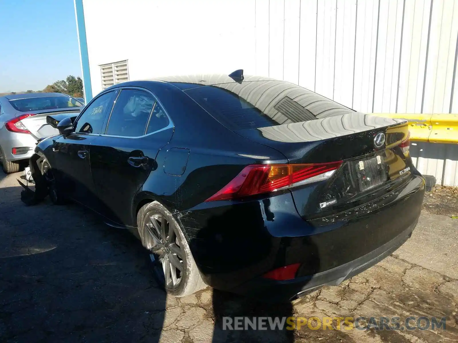 3 Photograph of a damaged car JTHBA1D21K5091372 LEXUS IS 2019