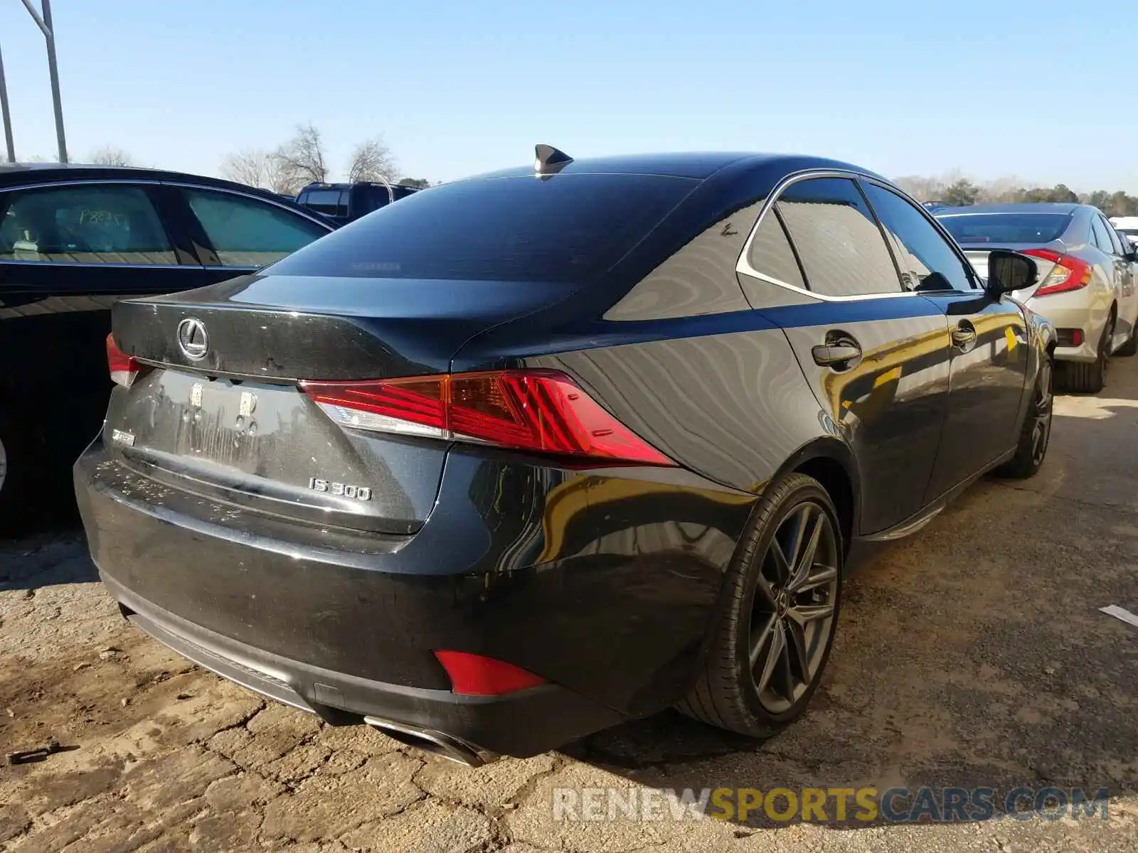 4 Photograph of a damaged car JTHBA1D21K5091372 LEXUS IS 2019