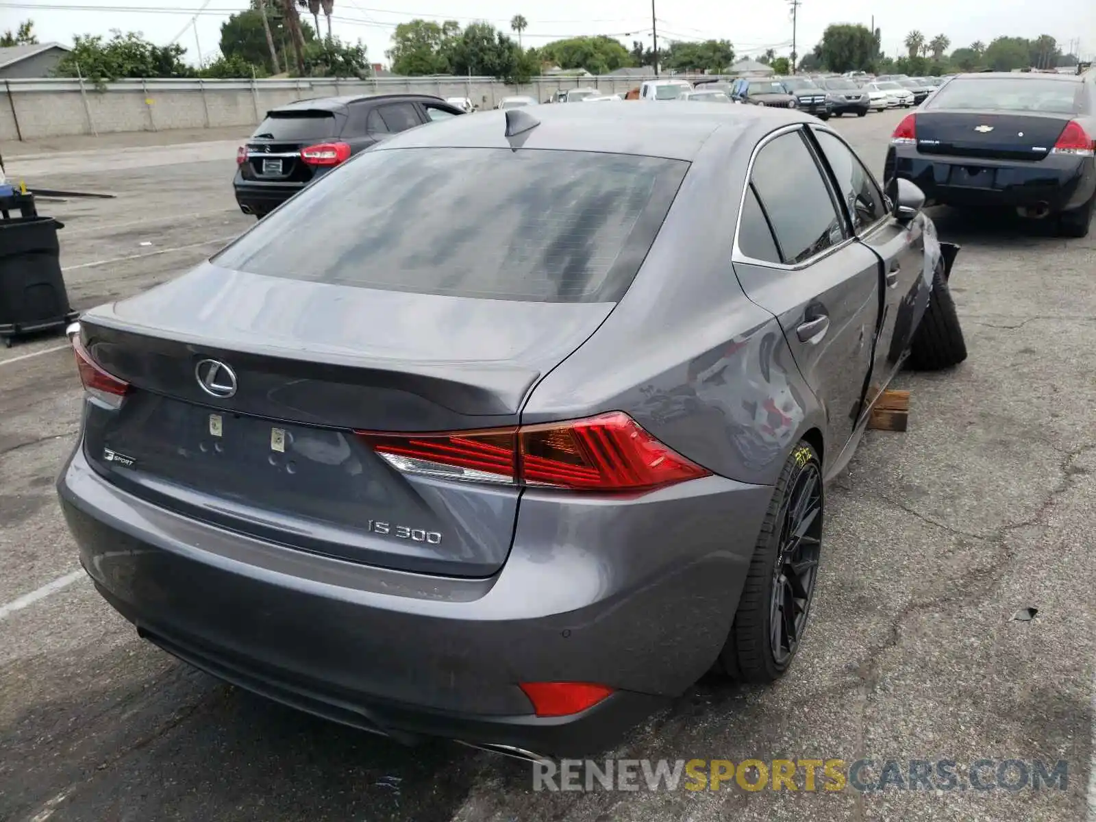 4 Photograph of a damaged car JTHBA1D21K5094028 LEXUS IS 2019