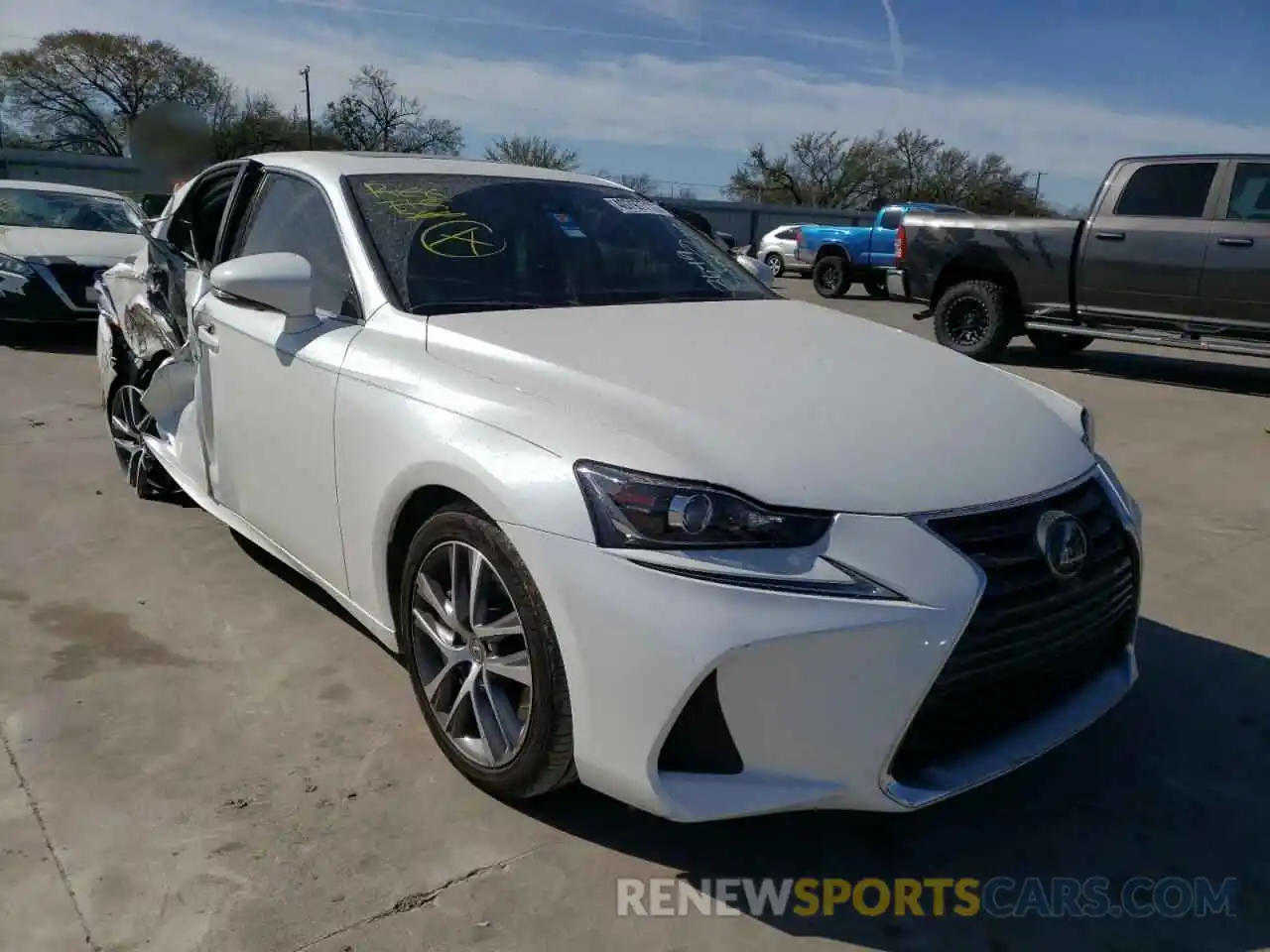 1 Photograph of a damaged car JTHBA1D21K5094501 LEXUS IS 2019