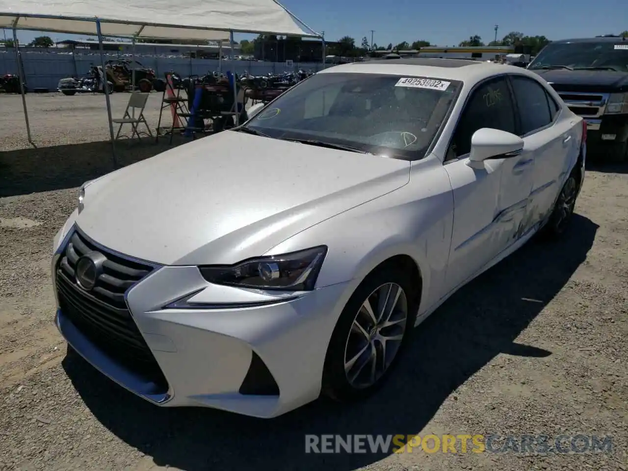 2 Фотография поврежденного автомобиля JTHBA1D21K5098323 LEXUS IS 2019