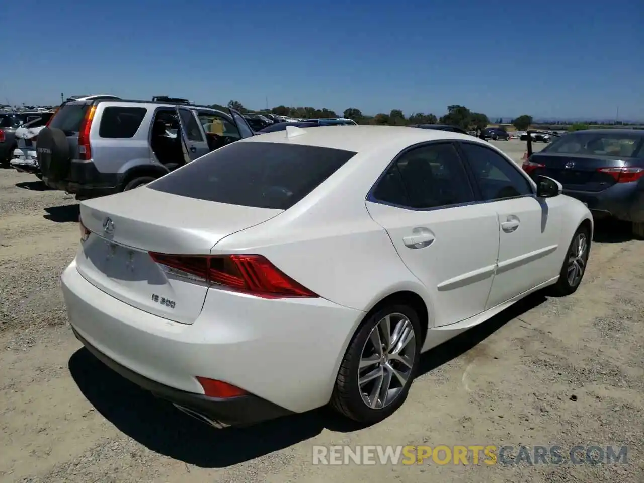 4 Photograph of a damaged car JTHBA1D21K5098323 LEXUS IS 2019