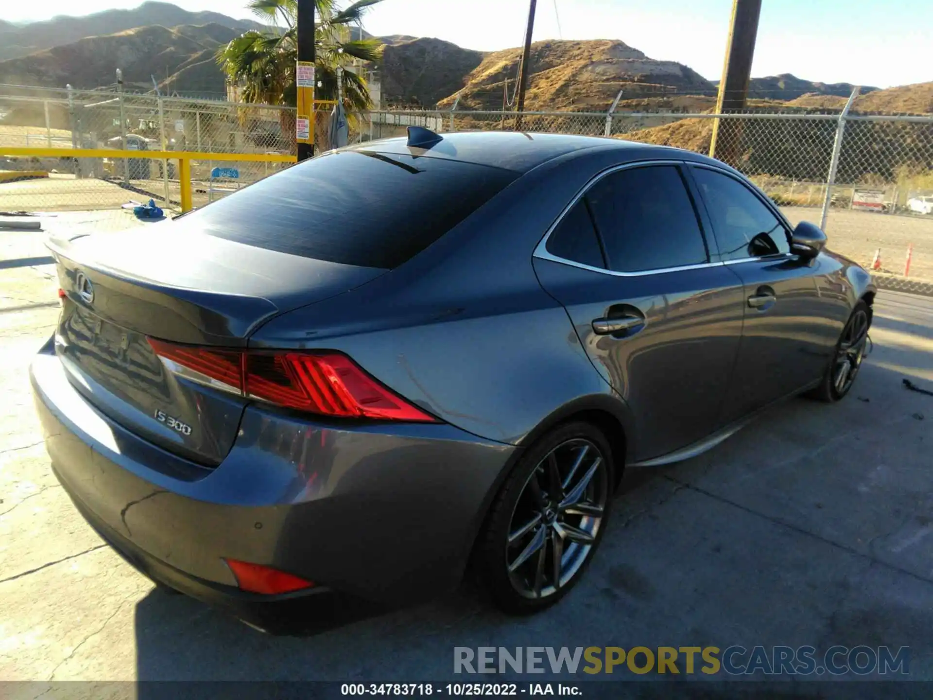 4 Photograph of a damaged car JTHBA1D21K5100152 LEXUS IS 2019