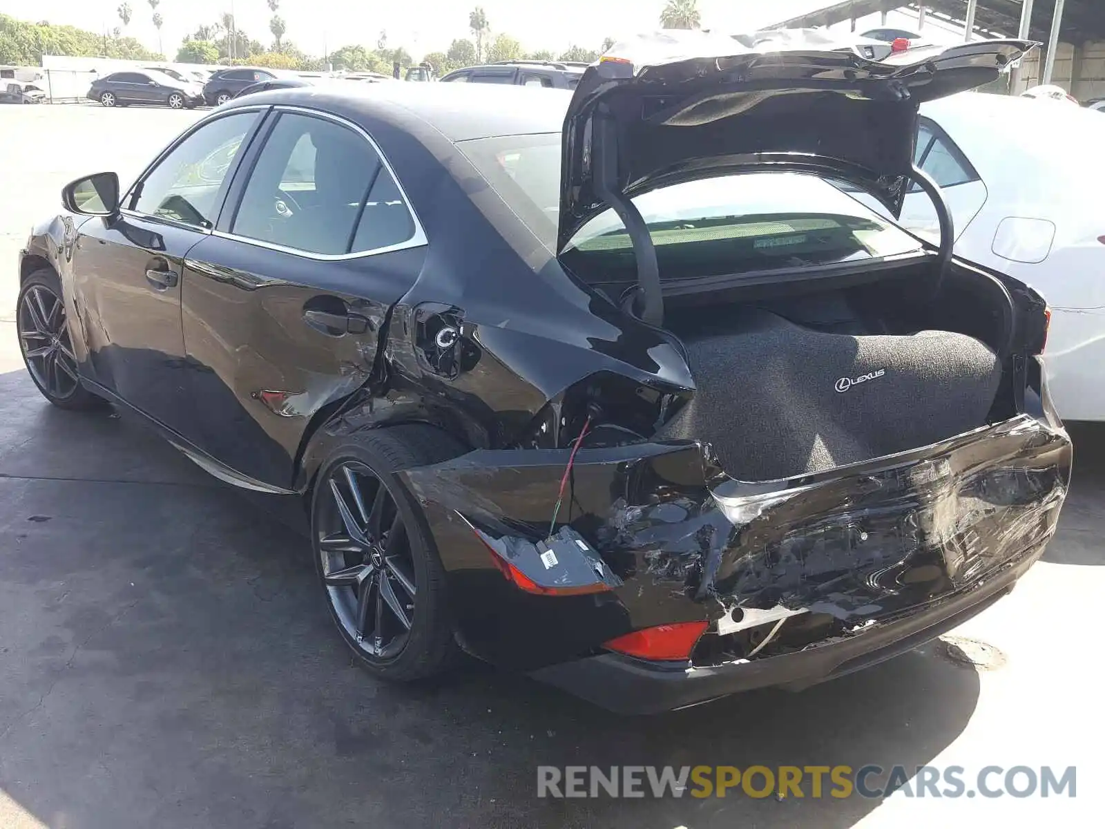 3 Photograph of a damaged car JTHBA1D21K5100362 LEXUS IS 2019