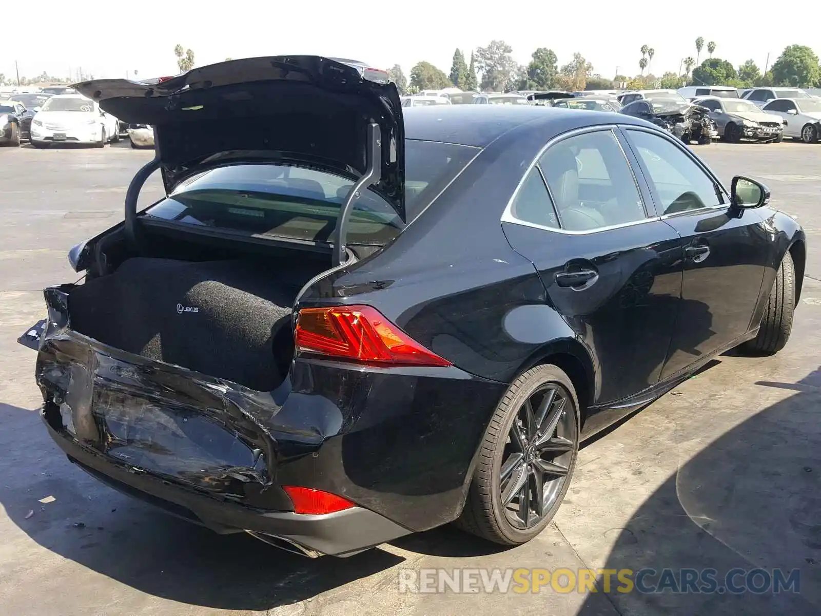 4 Photograph of a damaged car JTHBA1D21K5100362 LEXUS IS 2019