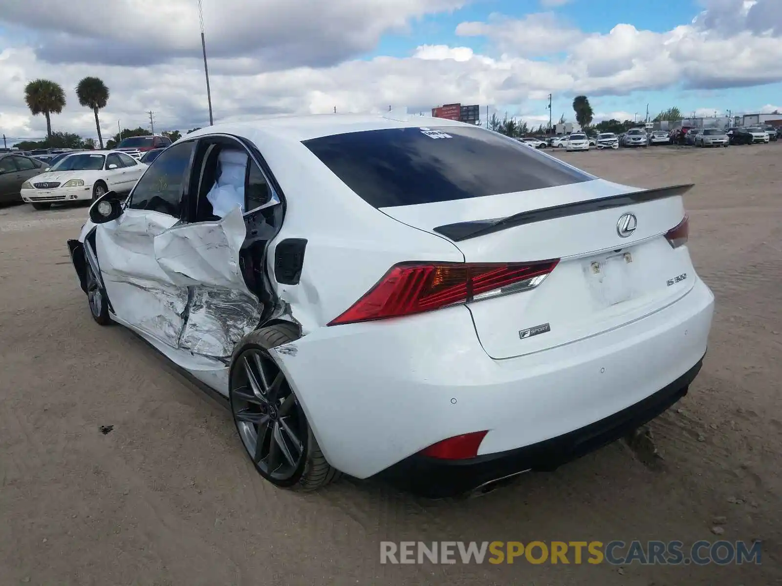 3 Photograph of a damaged car JTHBA1D22K5084320 LEXUS IS 2019