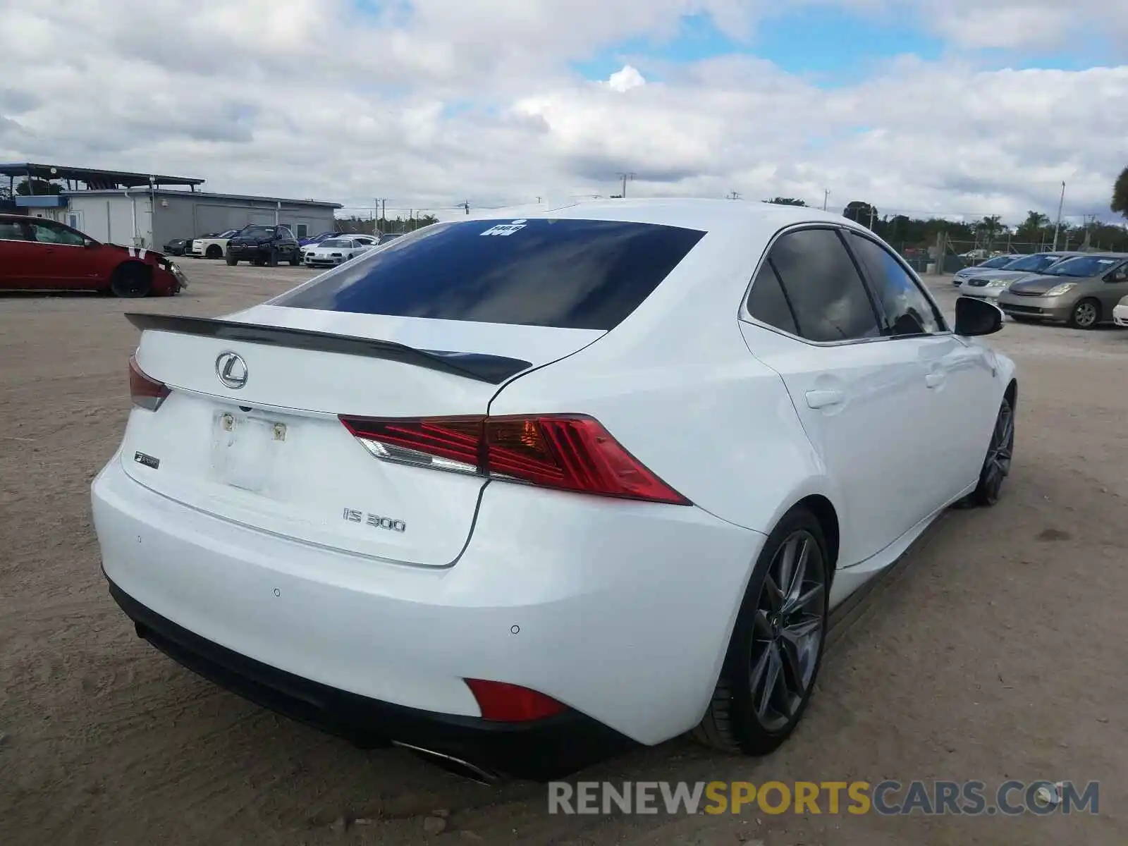 4 Photograph of a damaged car JTHBA1D22K5084320 LEXUS IS 2019