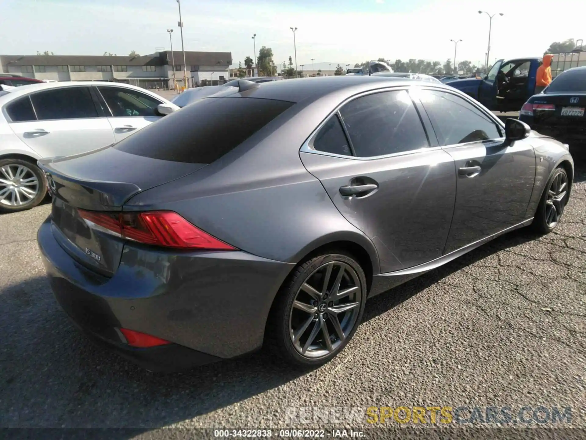 4 Photograph of a damaged car JTHBA1D22K5084866 LEXUS IS 2019