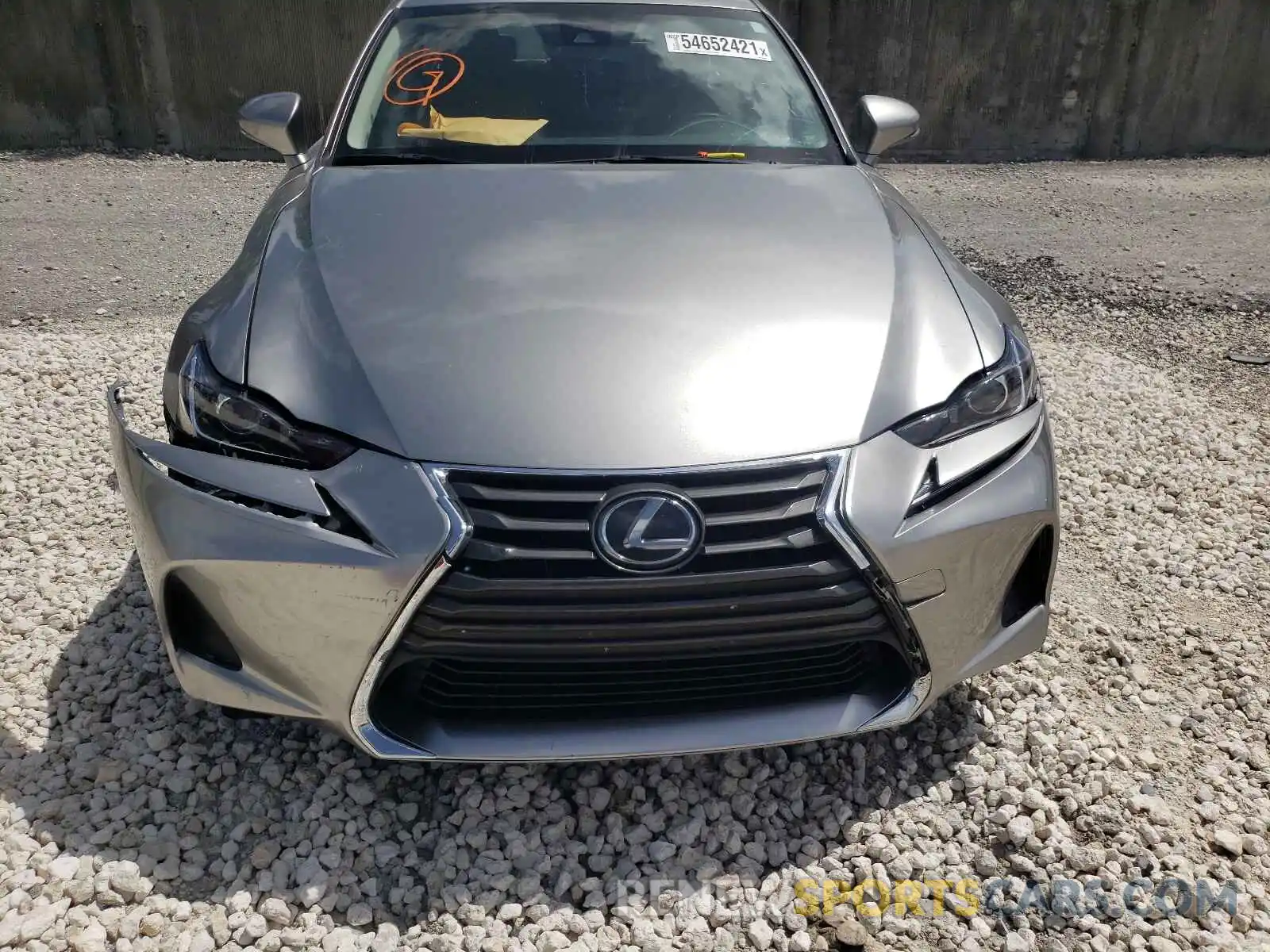 10 Photograph of a damaged car JTHBA1D22K5084883 LEXUS IS 2019