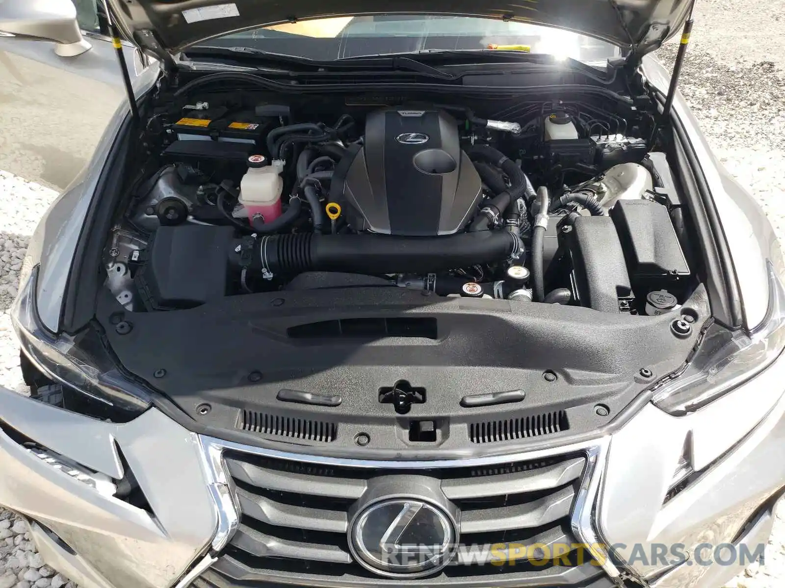 7 Photograph of a damaged car JTHBA1D22K5084883 LEXUS IS 2019