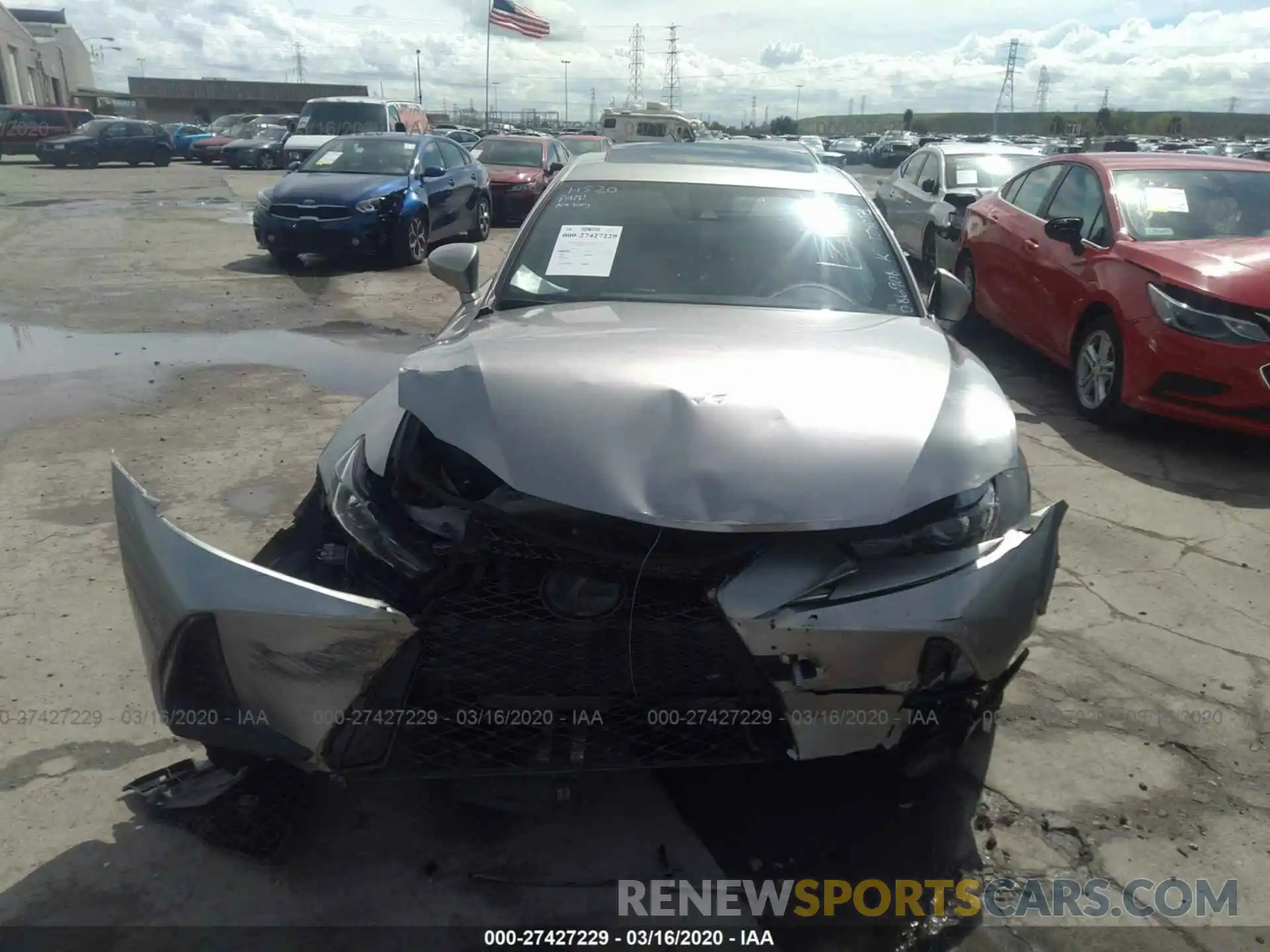 6 Photograph of a damaged car JTHBA1D22K5086908 LEXUS IS 2019