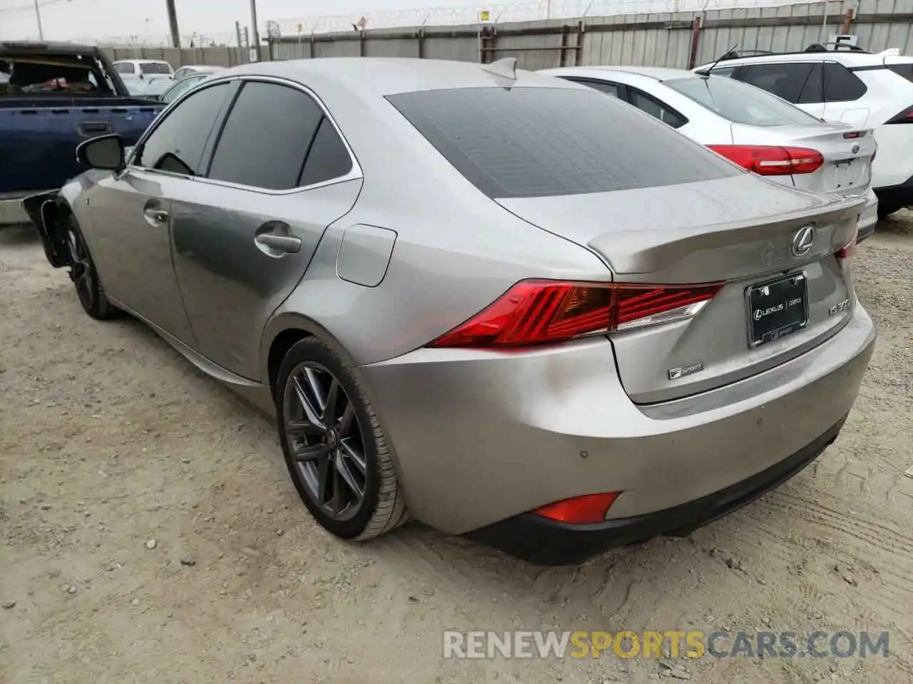 3 Photograph of a damaged car JTHBA1D22K5088075 LEXUS IS 2019