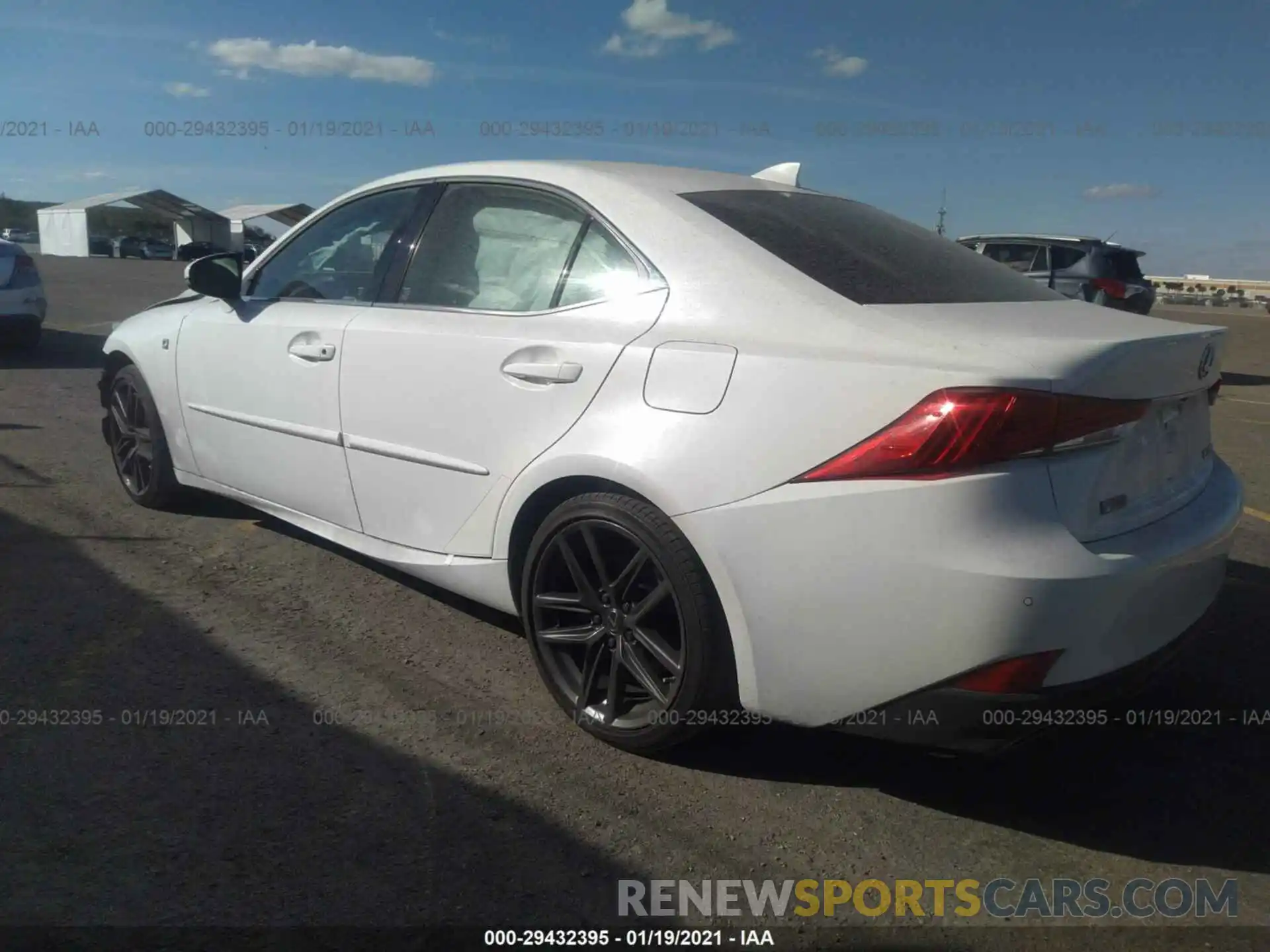 3 Photograph of a damaged car JTHBA1D22K5089193 LEXUS IS 2019