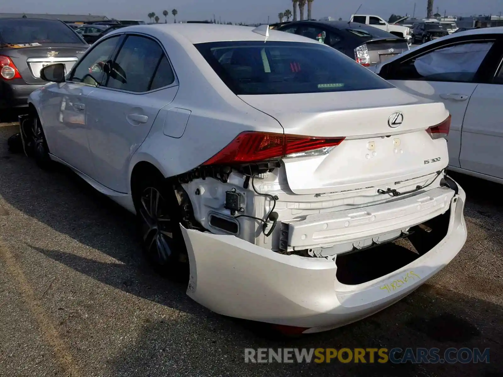 3 Photograph of a damaged car JTHBA1D22K5089288 LEXUS IS 2019