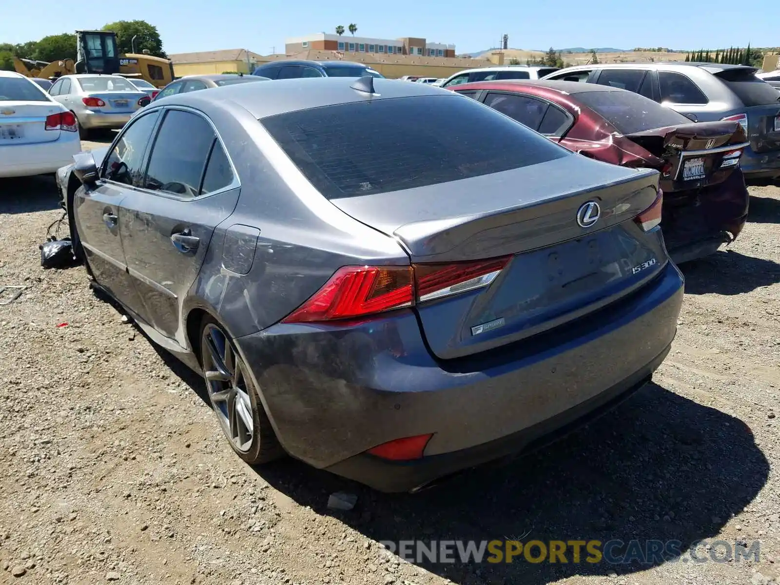 3 Photograph of a damaged car JTHBA1D22K5089761 LEXUS IS 2019