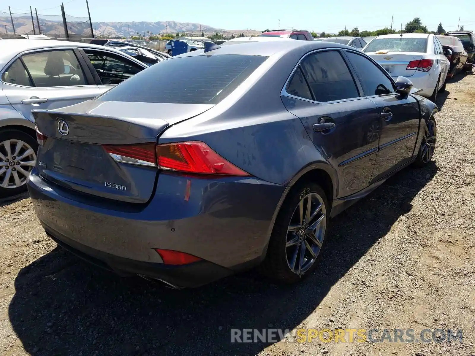 4 Photograph of a damaged car JTHBA1D22K5089761 LEXUS IS 2019