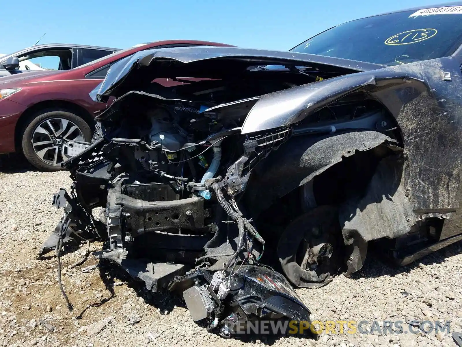 9 Photograph of a damaged car JTHBA1D22K5089761 LEXUS IS 2019