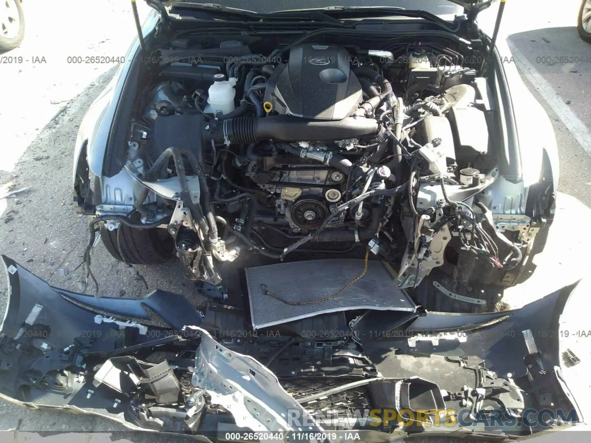 10 Photograph of a damaged car JTHBA1D22K5090697 LEXUS IS 2019