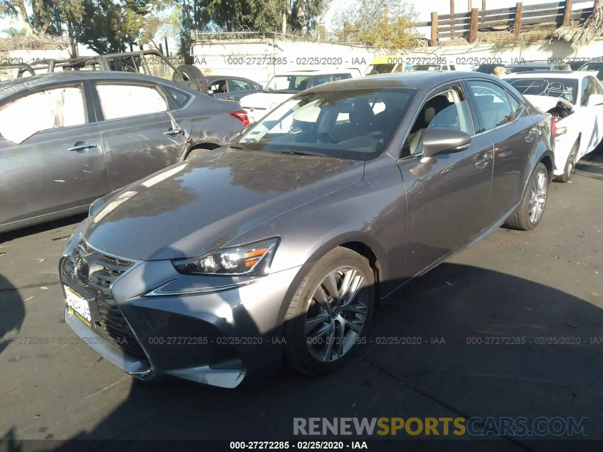 2 Photograph of a damaged car JTHBA1D22K5092384 LEXUS IS 2019