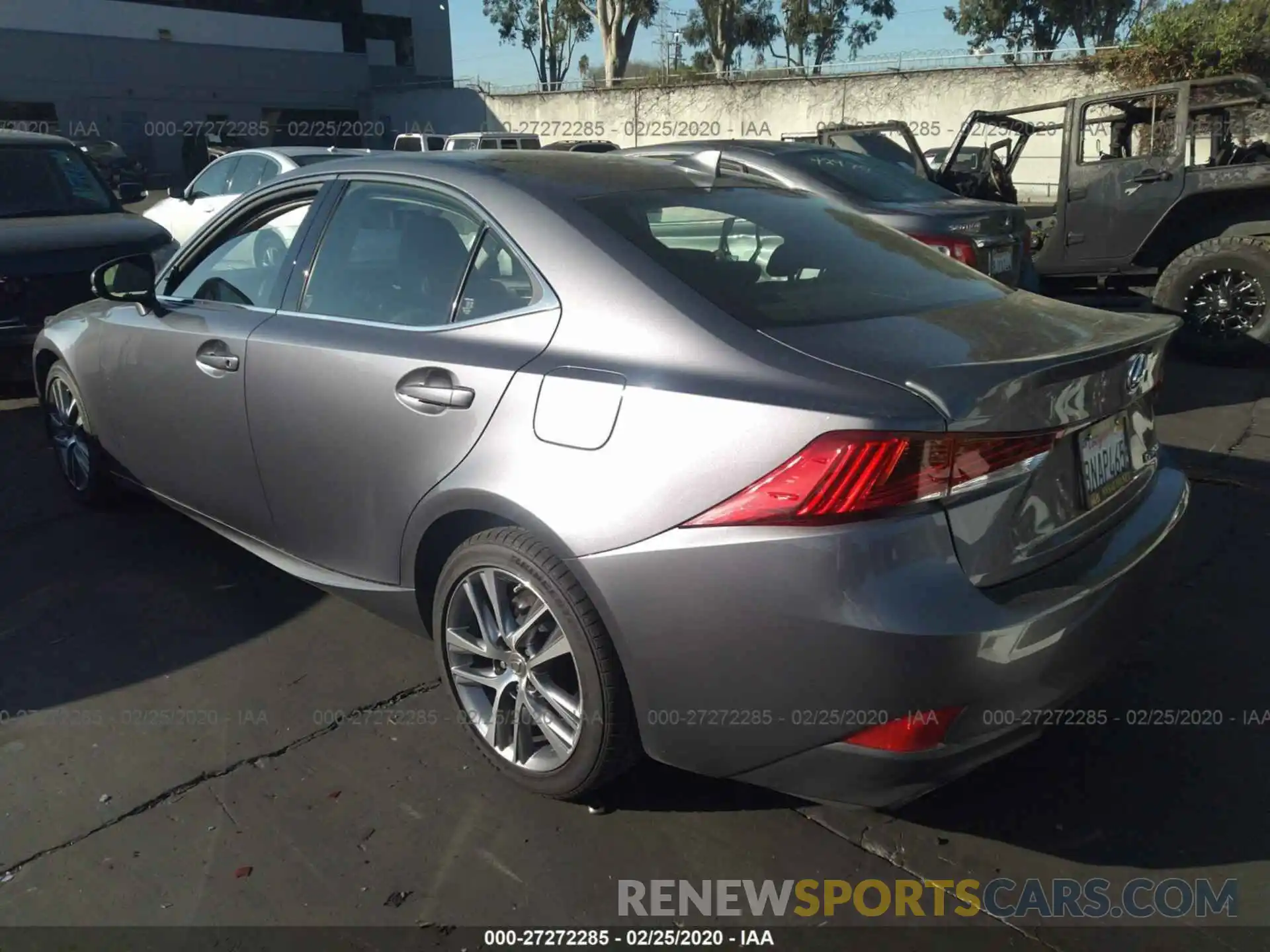 3 Photograph of a damaged car JTHBA1D22K5092384 LEXUS IS 2019