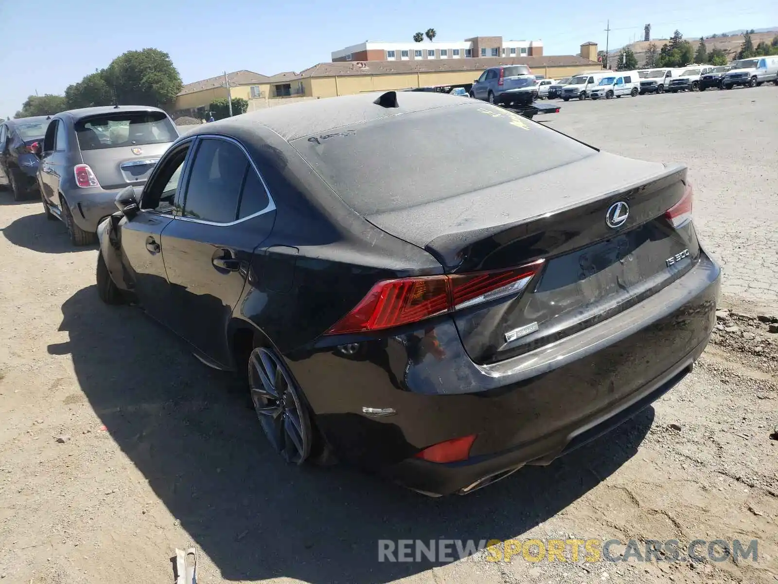 3 Photograph of a damaged car JTHBA1D22K5095155 LEXUS IS 2019