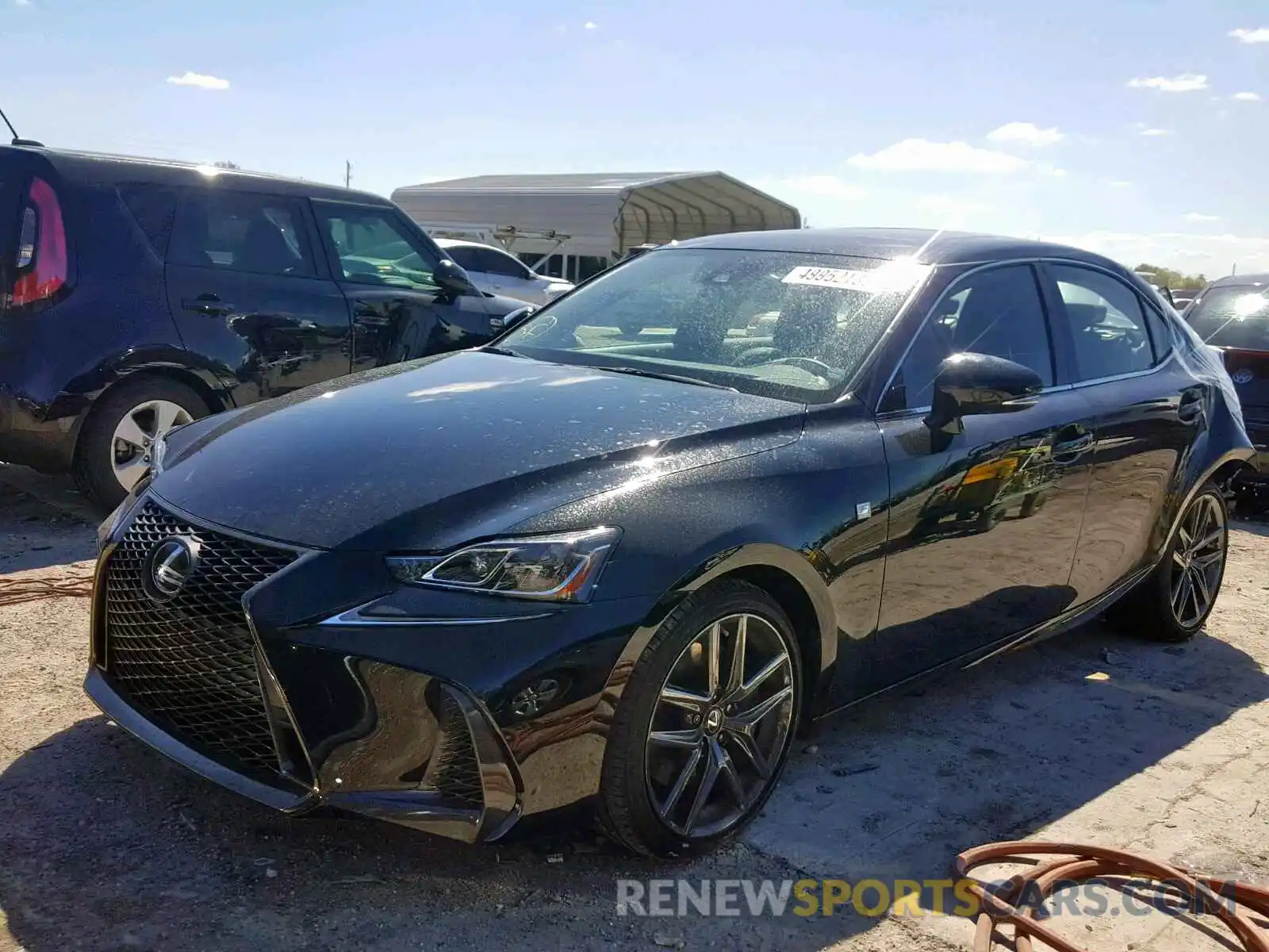 2 Фотография поврежденного автомобиля JTHBA1D22K5095169 LEXUS IS 2019