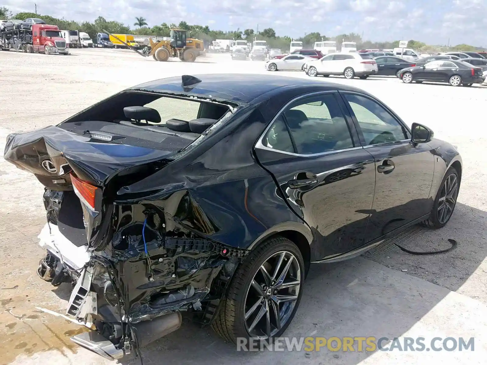 4 Photograph of a damaged car JTHBA1D22K5095169 LEXUS IS 2019