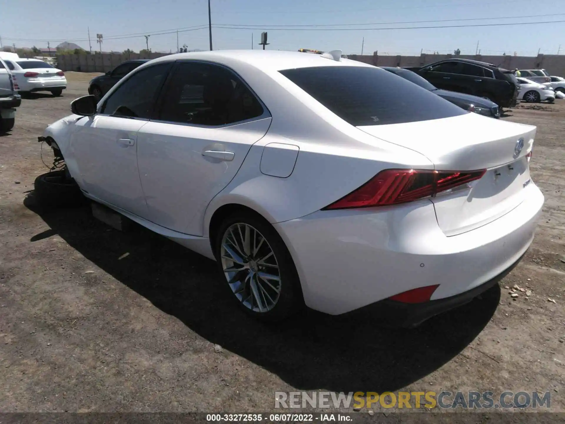 3 Photograph of a damaged car JTHBA1D22K5095723 LEXUS IS 2019