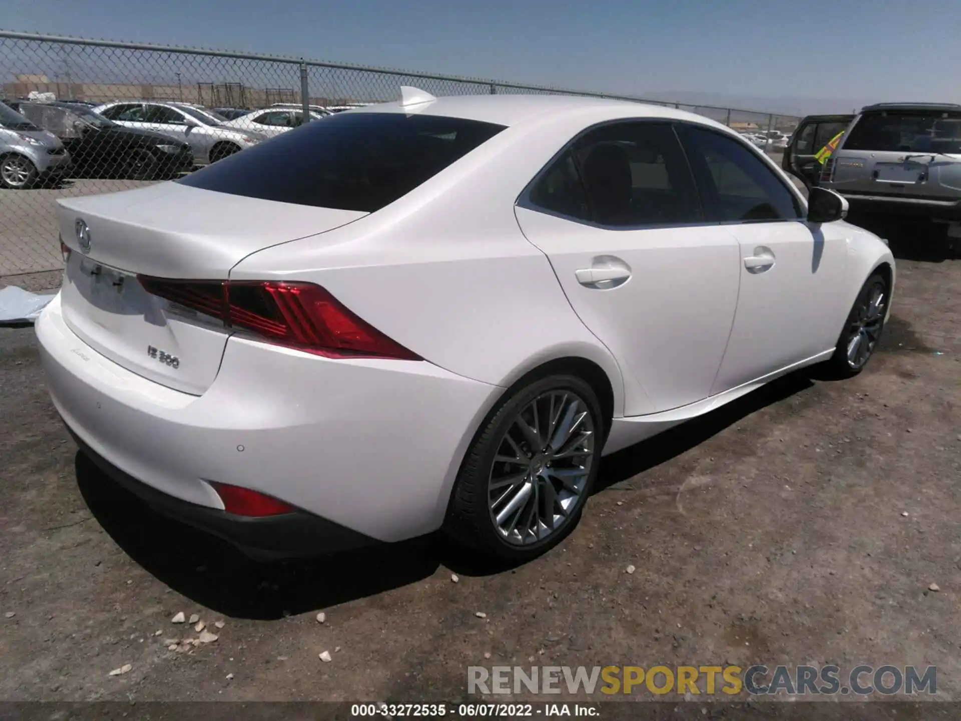 4 Photograph of a damaged car JTHBA1D22K5095723 LEXUS IS 2019