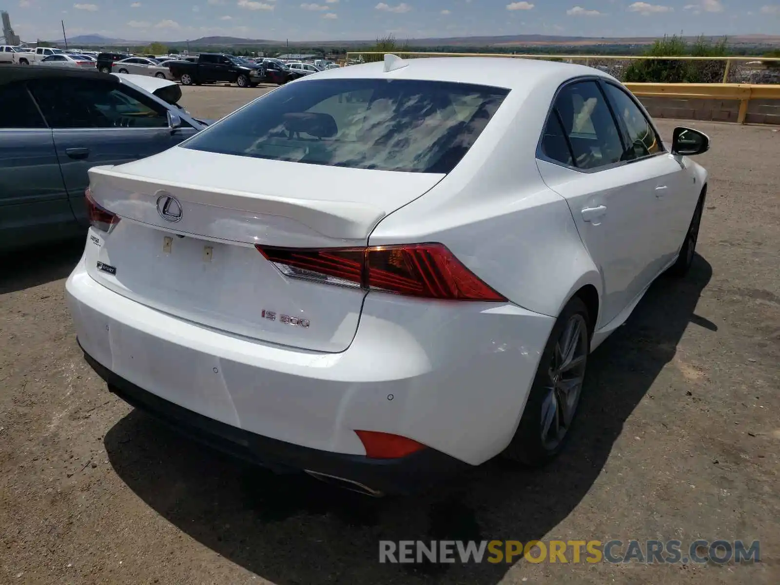 4 Photograph of a damaged car JTHBA1D22K5095964 LEXUS IS 2019