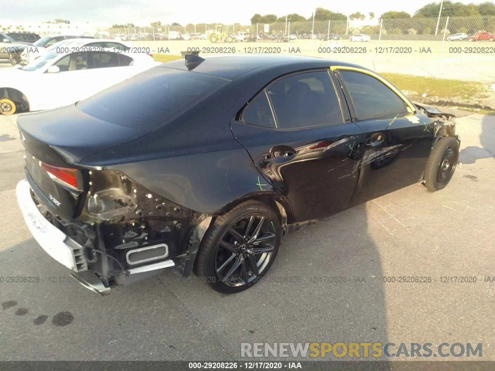 4 Photograph of a damaged car JTHBA1D22K5096192 LEXUS IS 2019