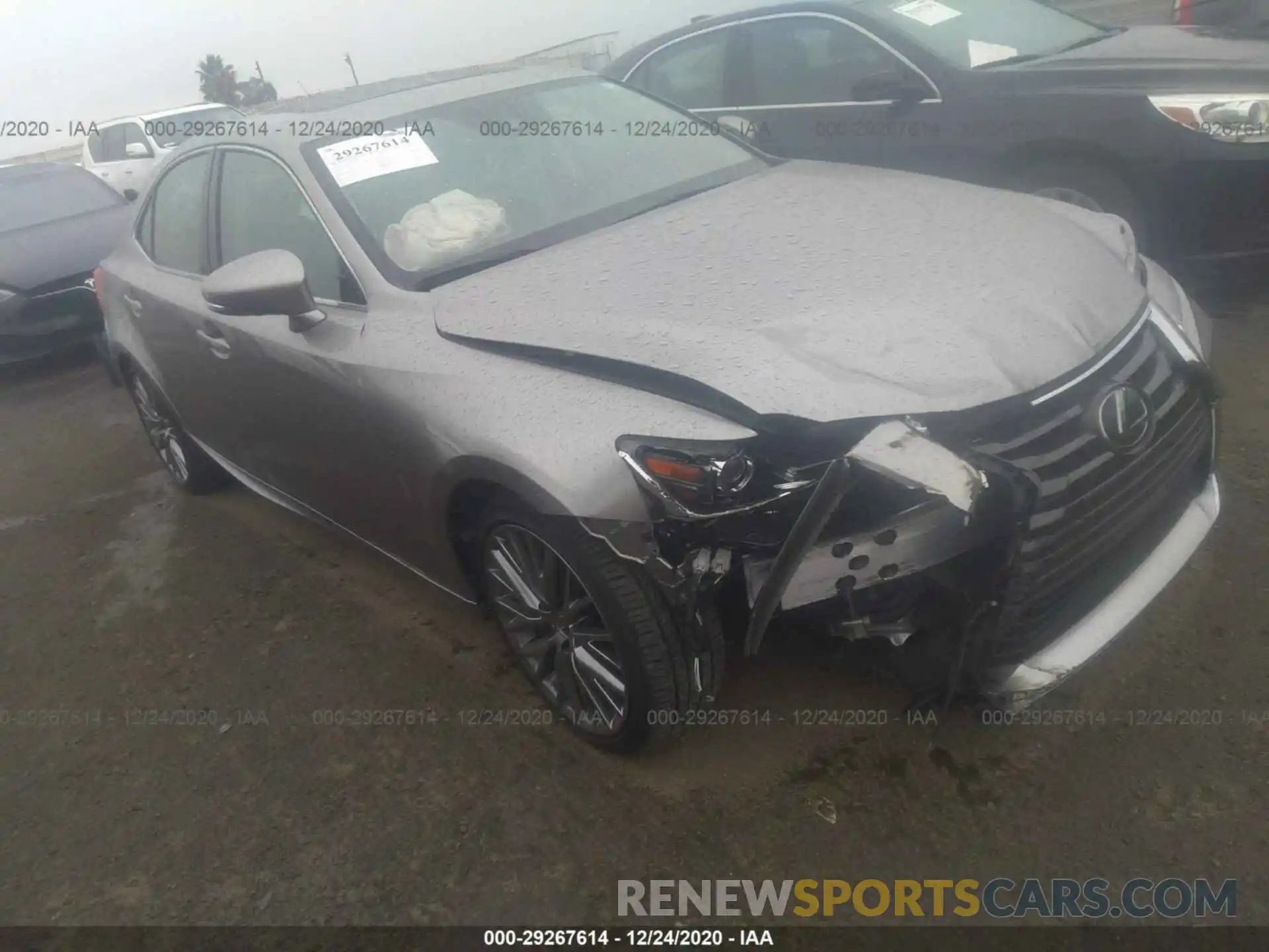 1 Photograph of a damaged car JTHBA1D22K5096726 LEXUS IS 2019