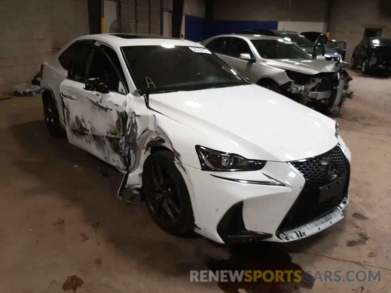 1 Photograph of a damaged car JTHBA1D22K5096919 LEXUS IS 2019