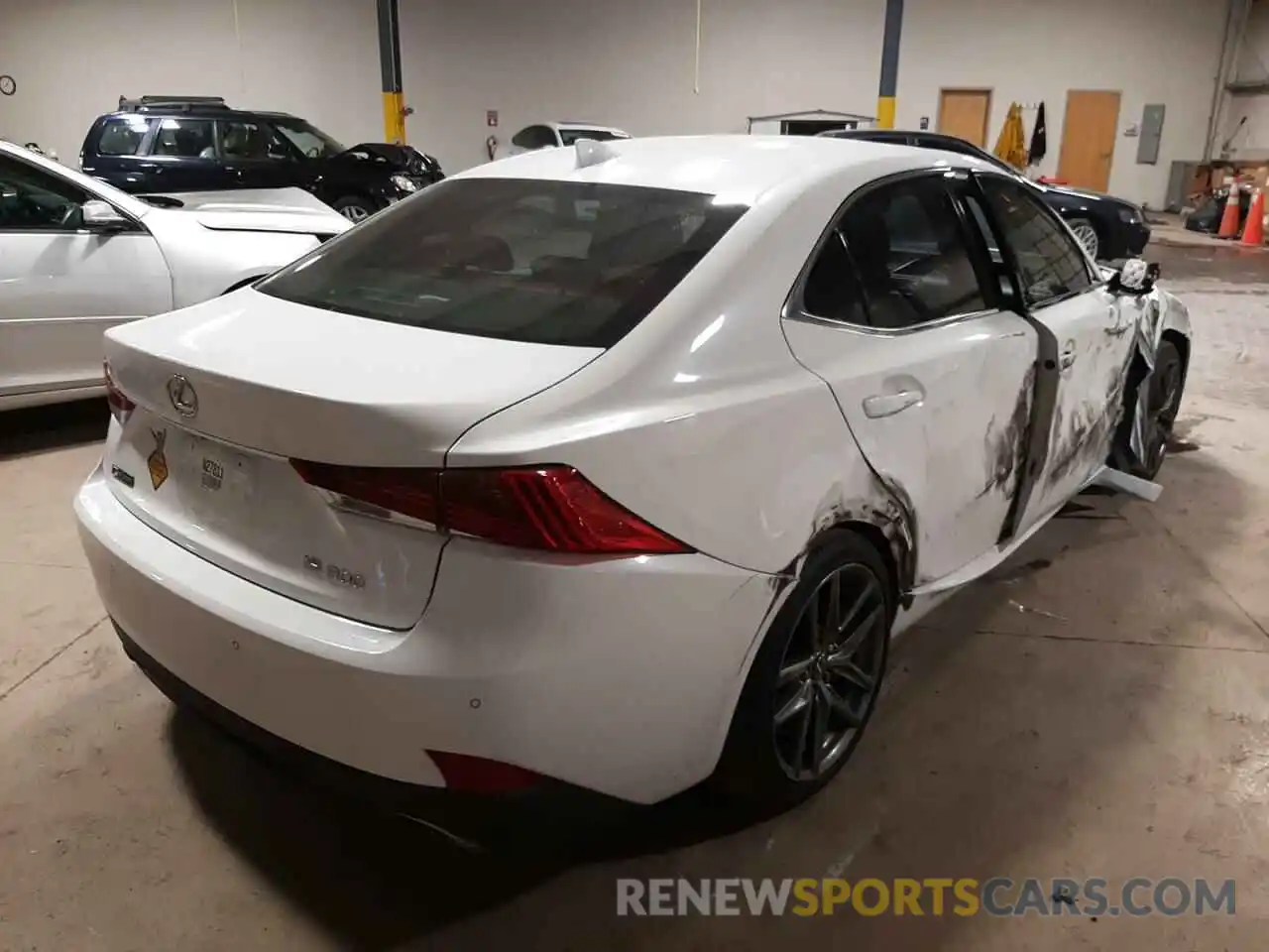 4 Photograph of a damaged car JTHBA1D22K5096919 LEXUS IS 2019