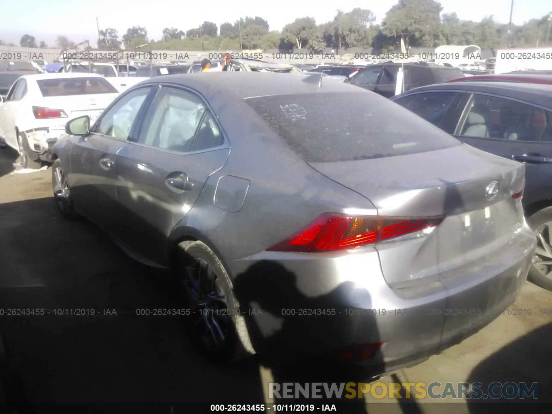 3 Photograph of a damaged car JTHBA1D22K5097147 LEXUS IS 2019