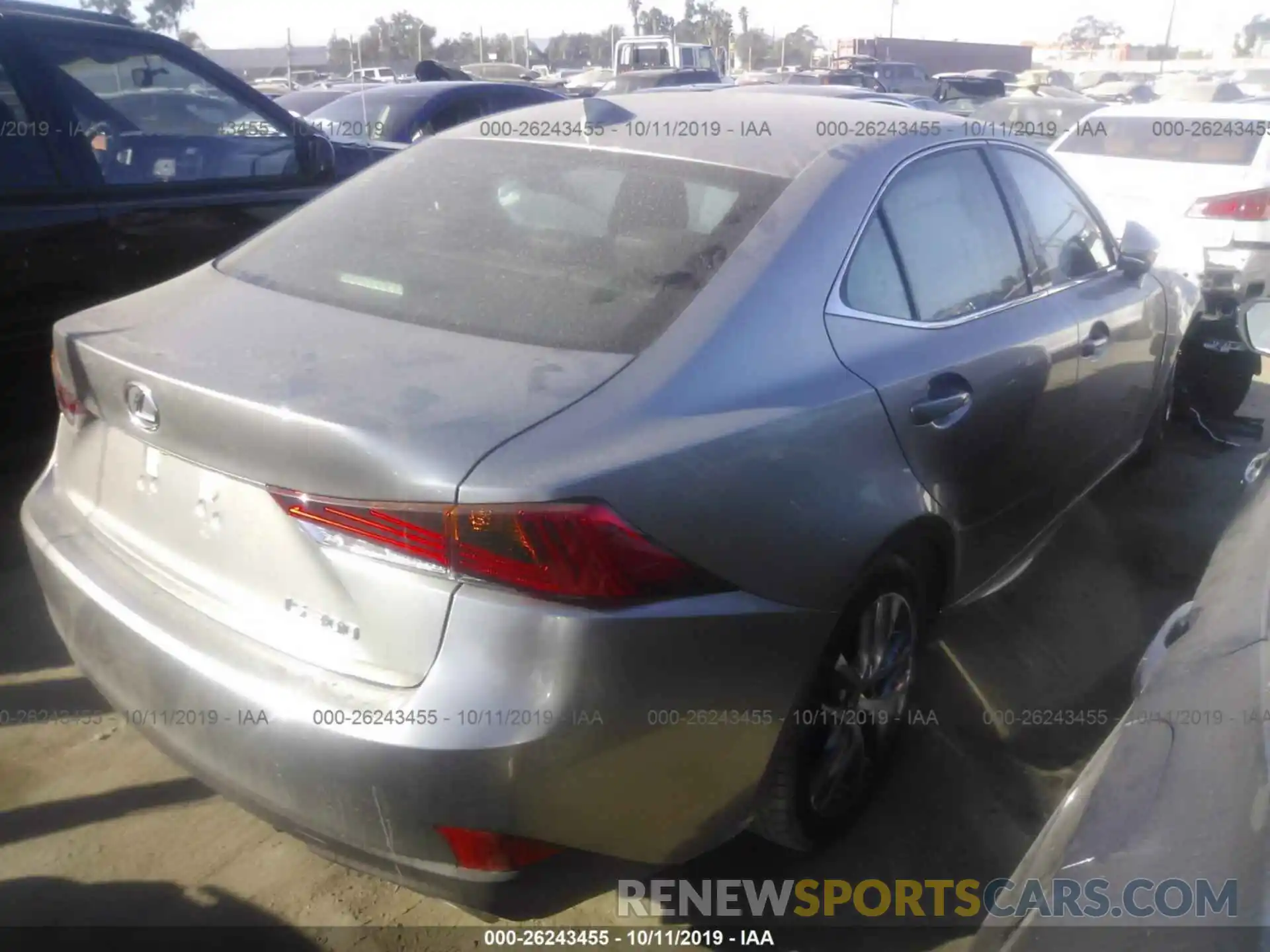 4 Photograph of a damaged car JTHBA1D22K5097147 LEXUS IS 2019