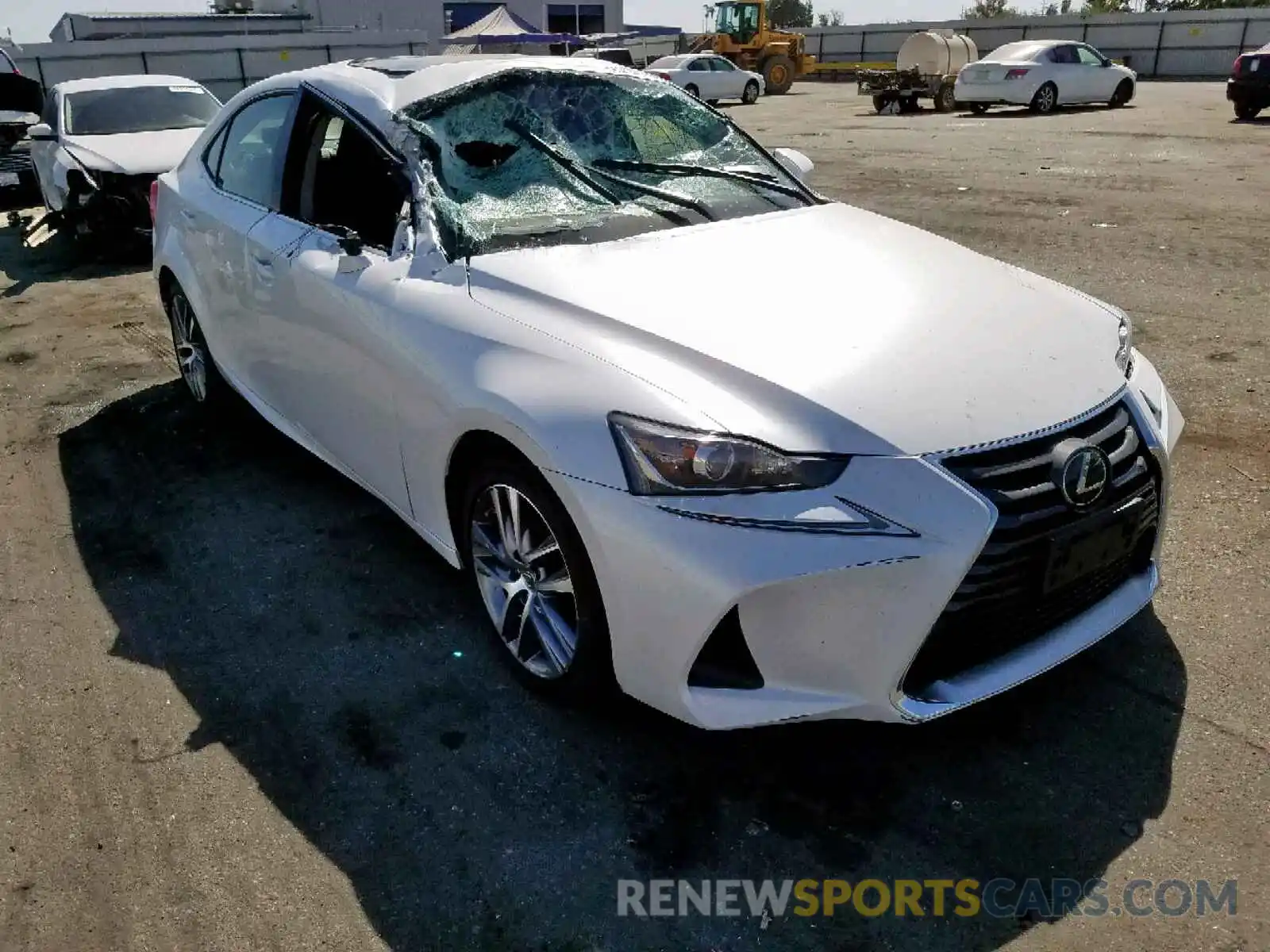 1 Photograph of a damaged car JTHBA1D22K5097195 LEXUS IS 2019