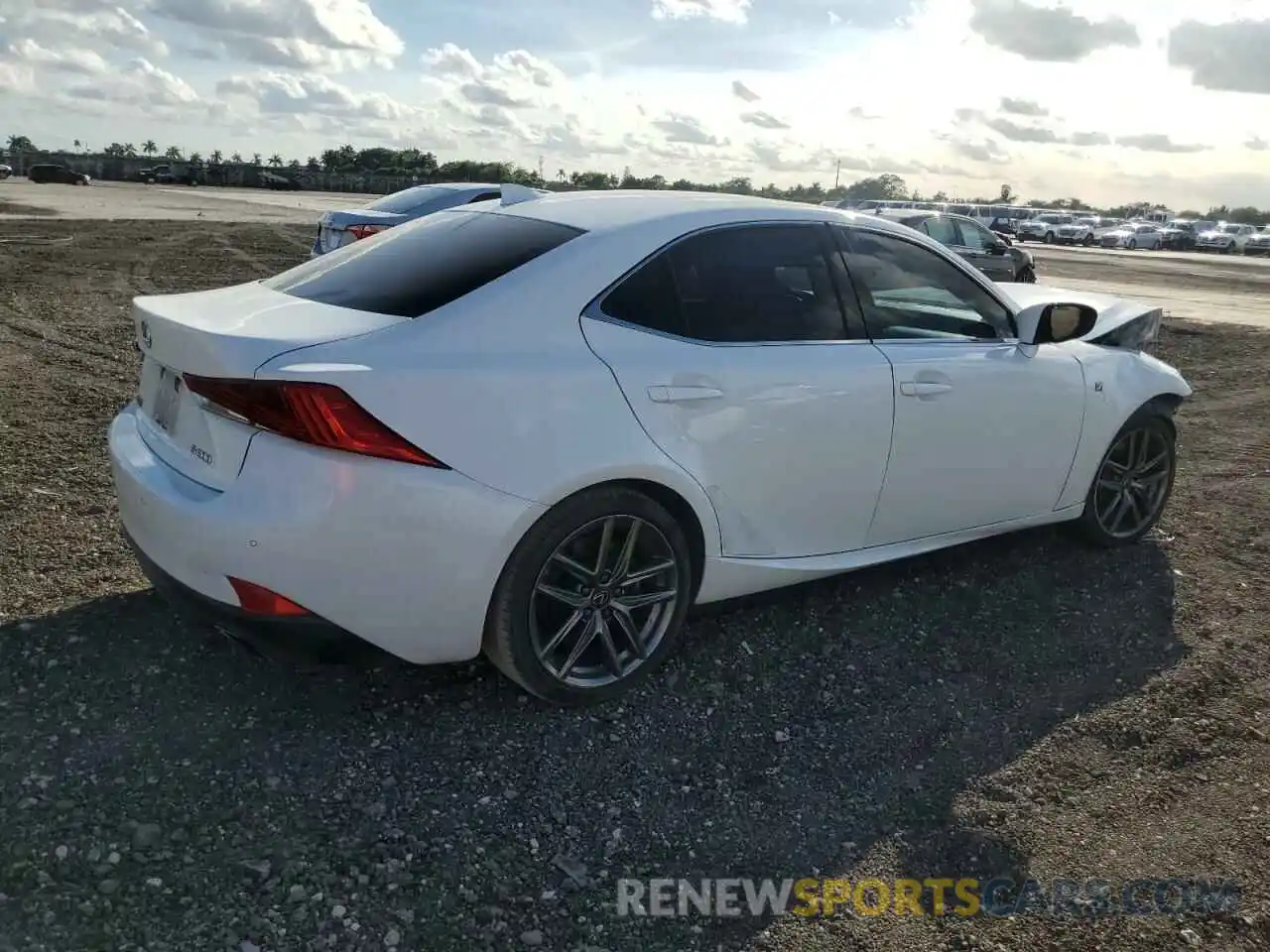 3 Photograph of a damaged car JTHBA1D22K5098752 LEXUS IS 2019