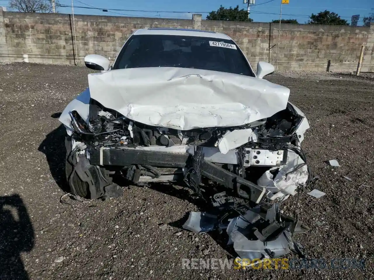 5 Photograph of a damaged car JTHBA1D22K5098752 LEXUS IS 2019